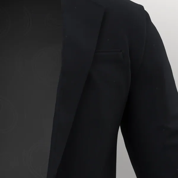 Michaelangelo Stretch Wool No. 29868 made up: detail