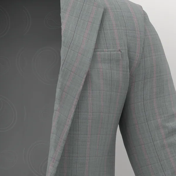 Savile Row No. 28585 made up: detail