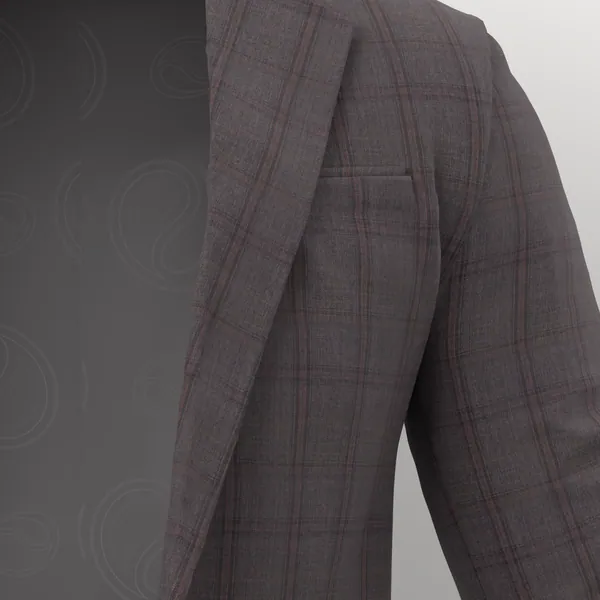 Savile Row No. 28597 made up: detail