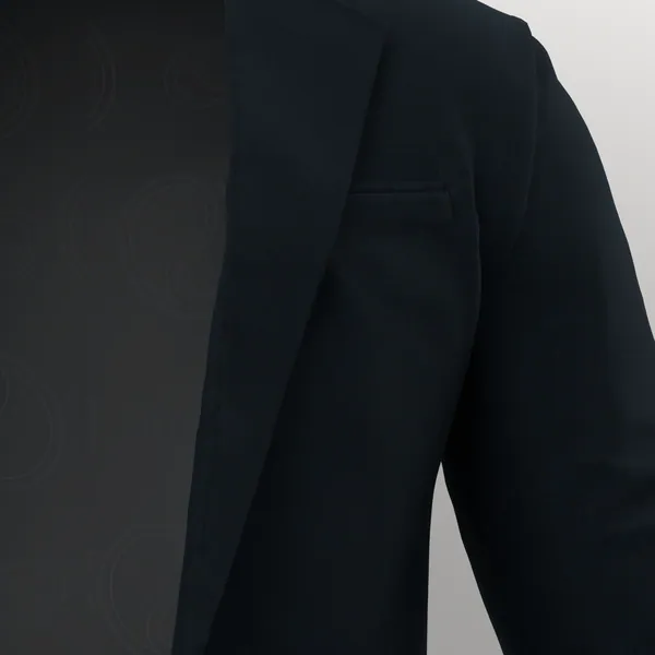 Vitale Barberis Canonico Perennial Super 110's Fancies No. 26975 made up: detail