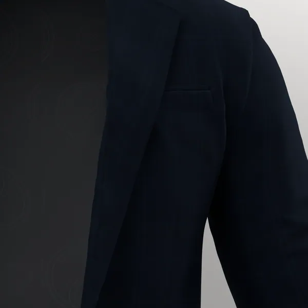 Vitale Barberis Canonico Perennial Super 110's Fancies No. 28748 made up: detail