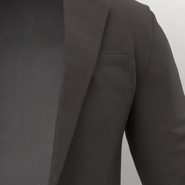Vitale Barberis Canonico Perennial Super 110's Fancies No. 29044 made up: detail
