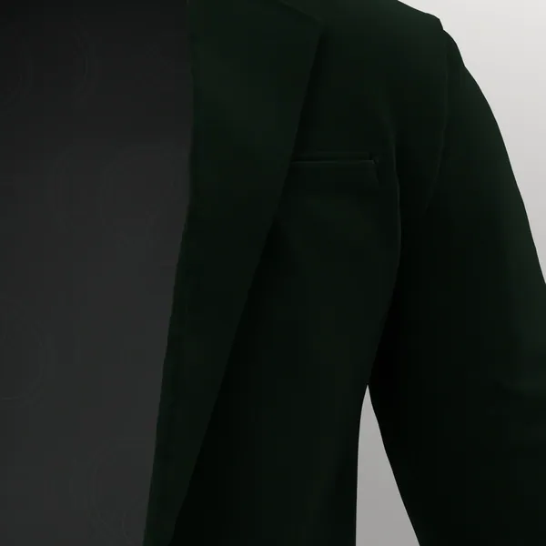 Vitale Barberis Canonico Super 120's Flannel No. 27866 made up: detail