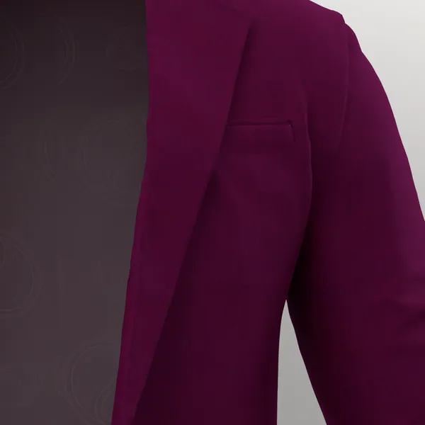 Vitale Barberis Canonico Wool & Mohair No. 28763 made up: detail