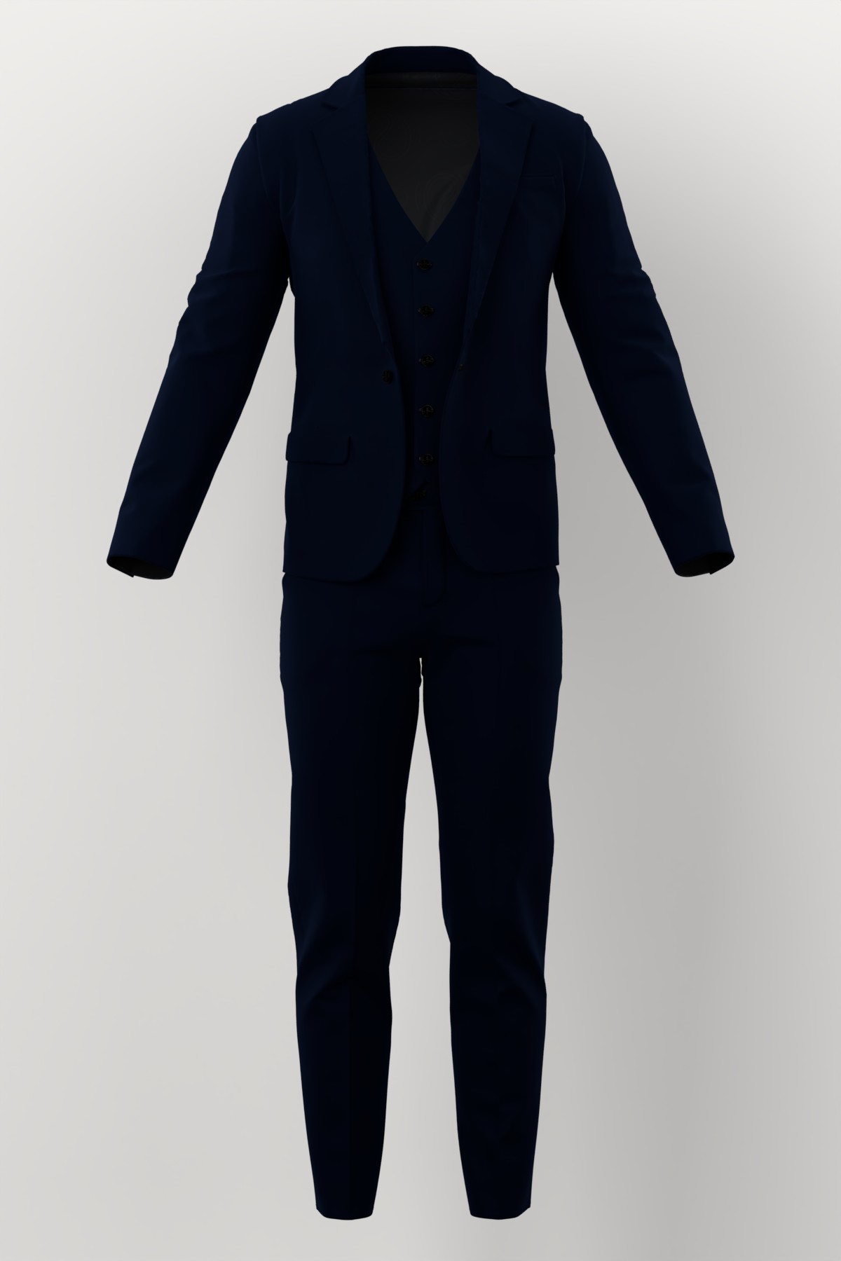 Caesar Romeo No. 22237 made up: three-piece suit