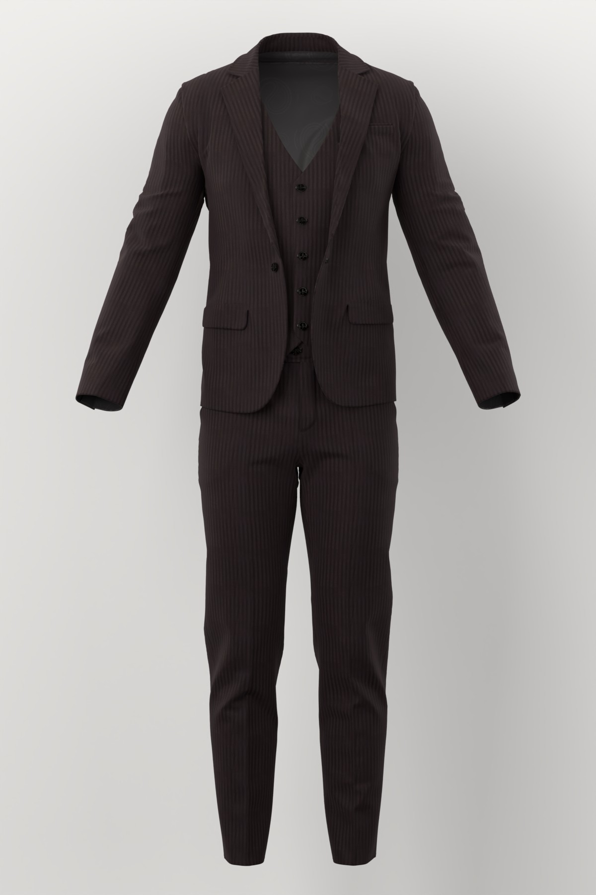 Caesar Romeo No. 22492 made up: three-piece suit