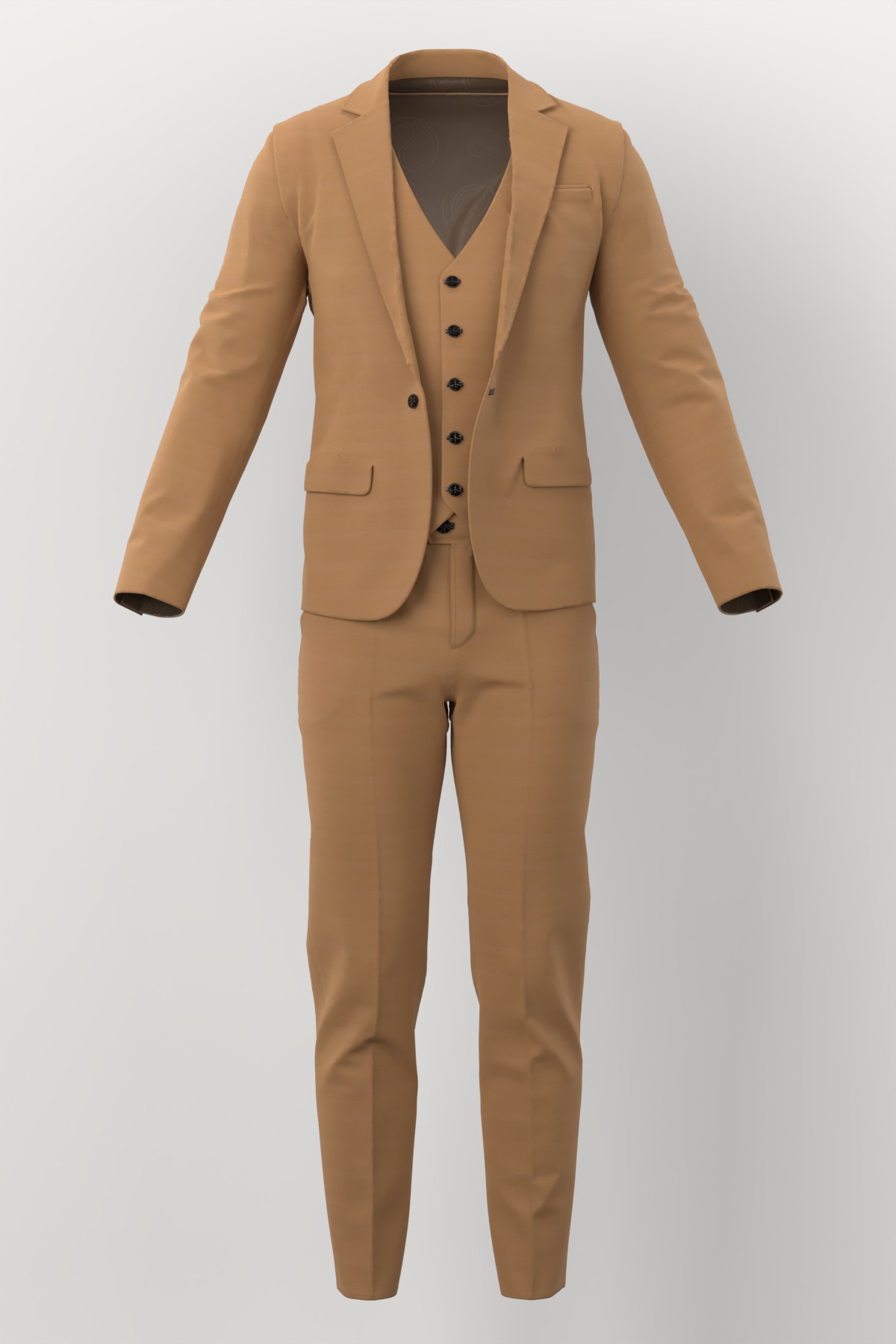Caesar Romeo No. 24056 made up: three-piece suit