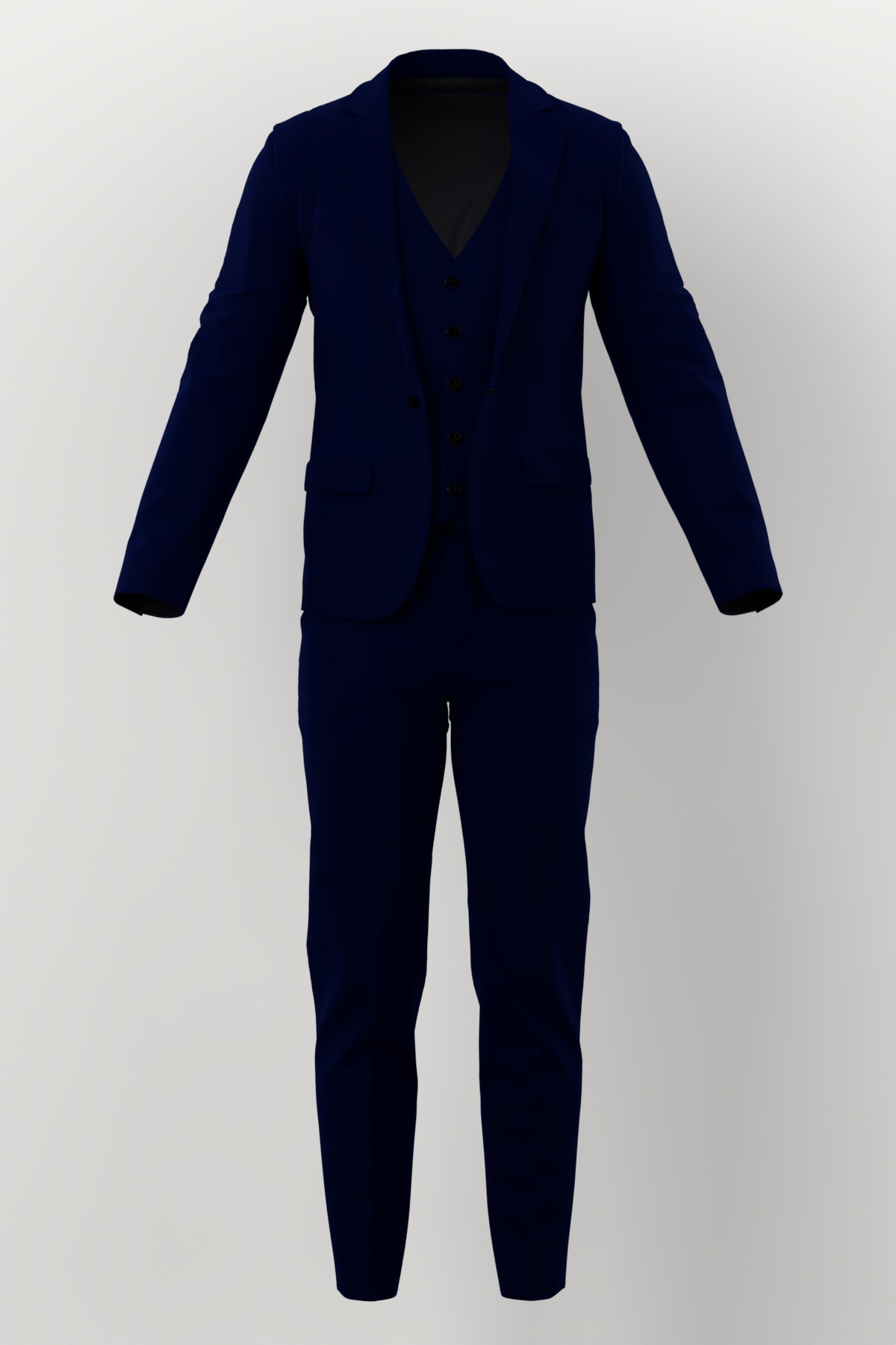 Caesar Romeo No. 24070 made up: three-piece suit