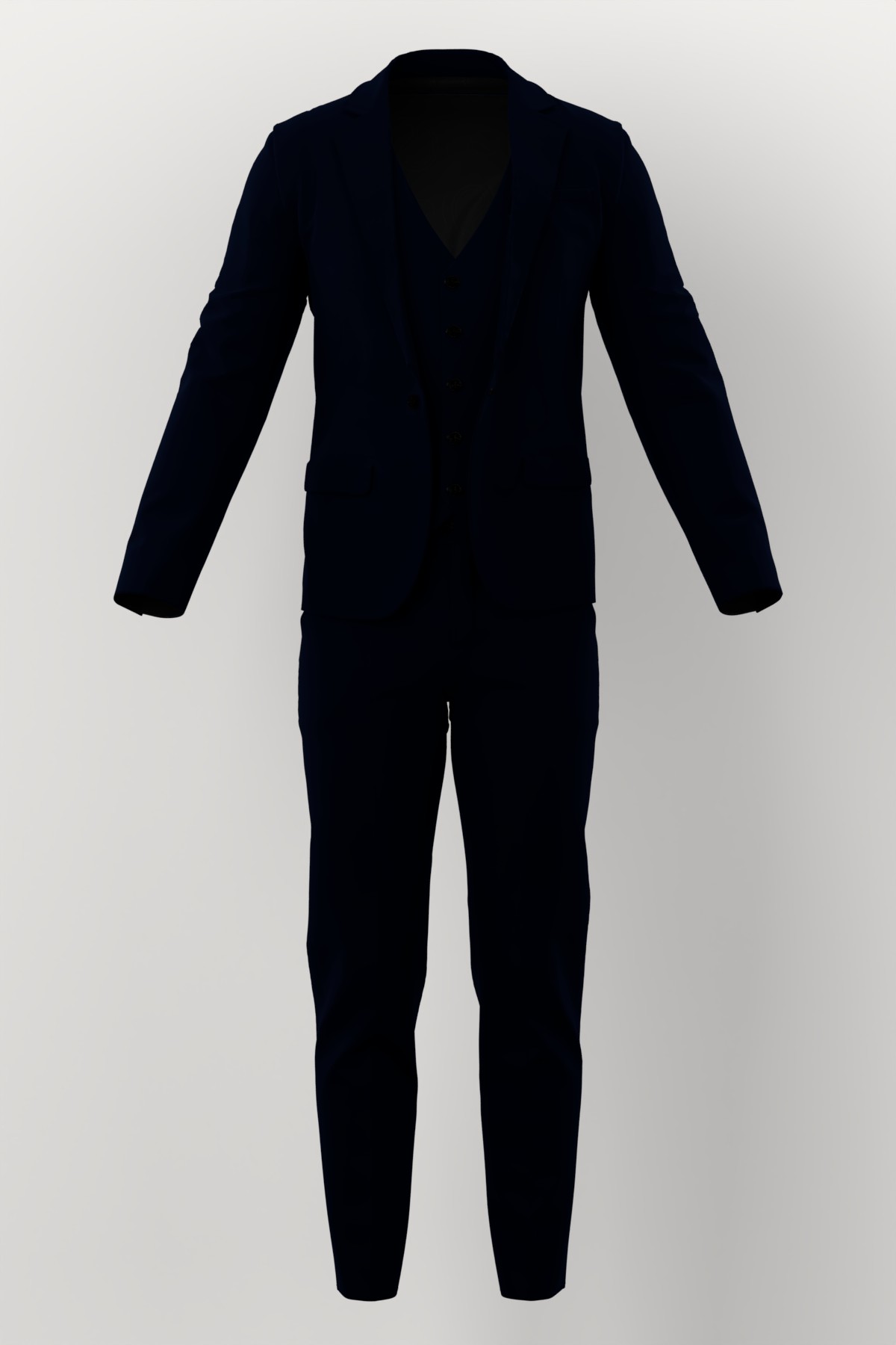 Caesar Romeo No. 24072 made up: three-piece suit