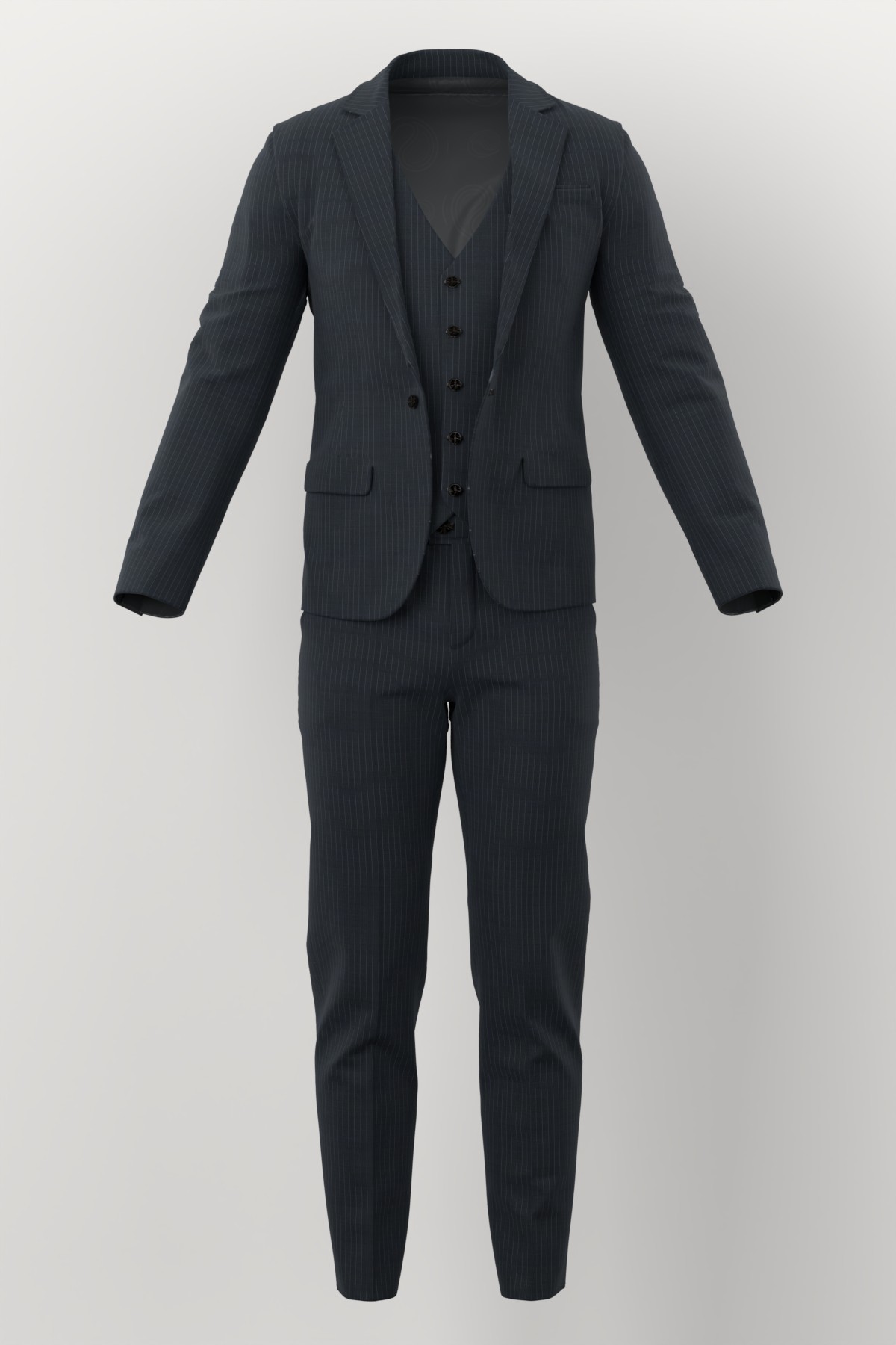Caesar Romeo No. 25564 made up: three-piece suit