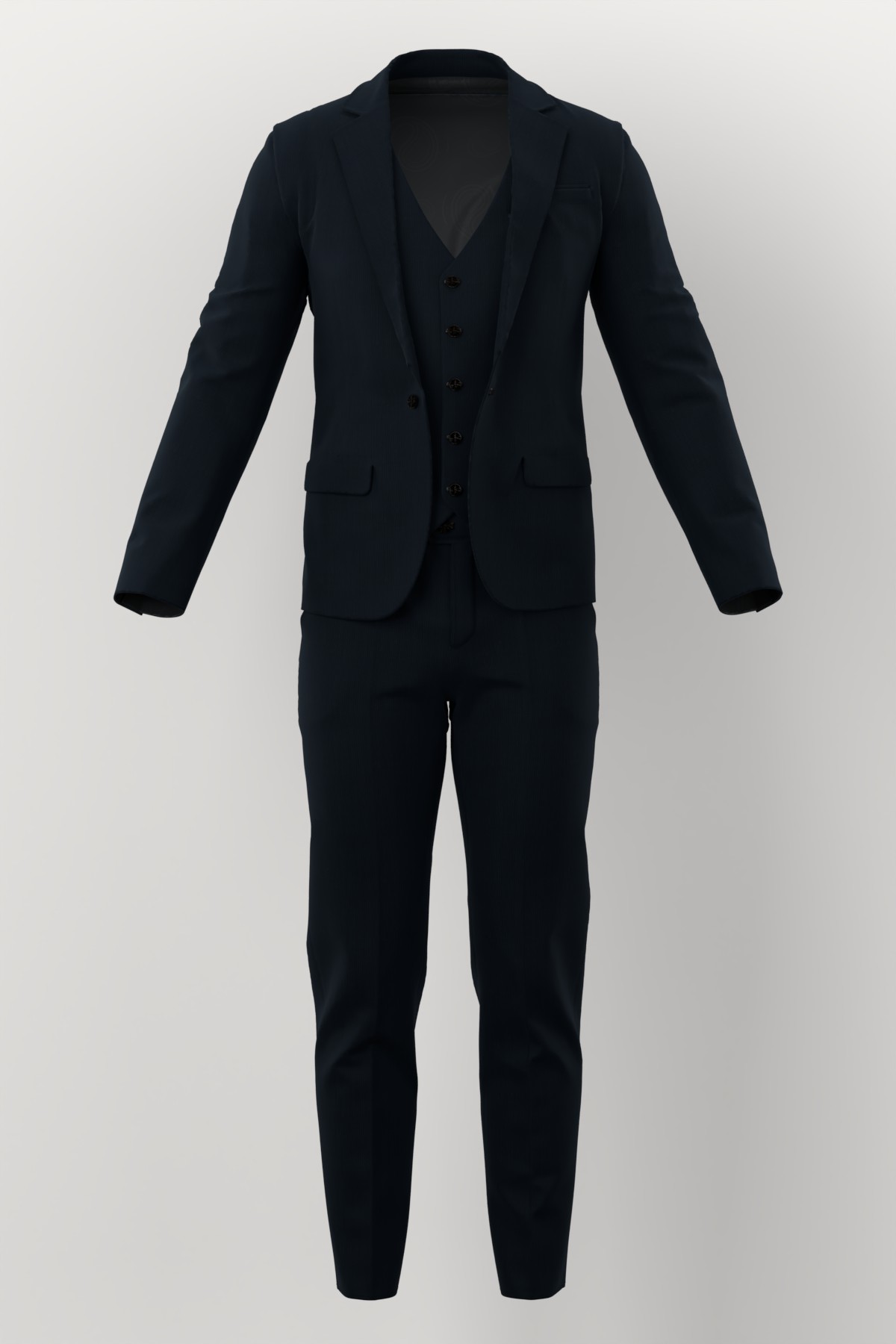 Caesar Romeo No. 25968 made up: three-piece suit