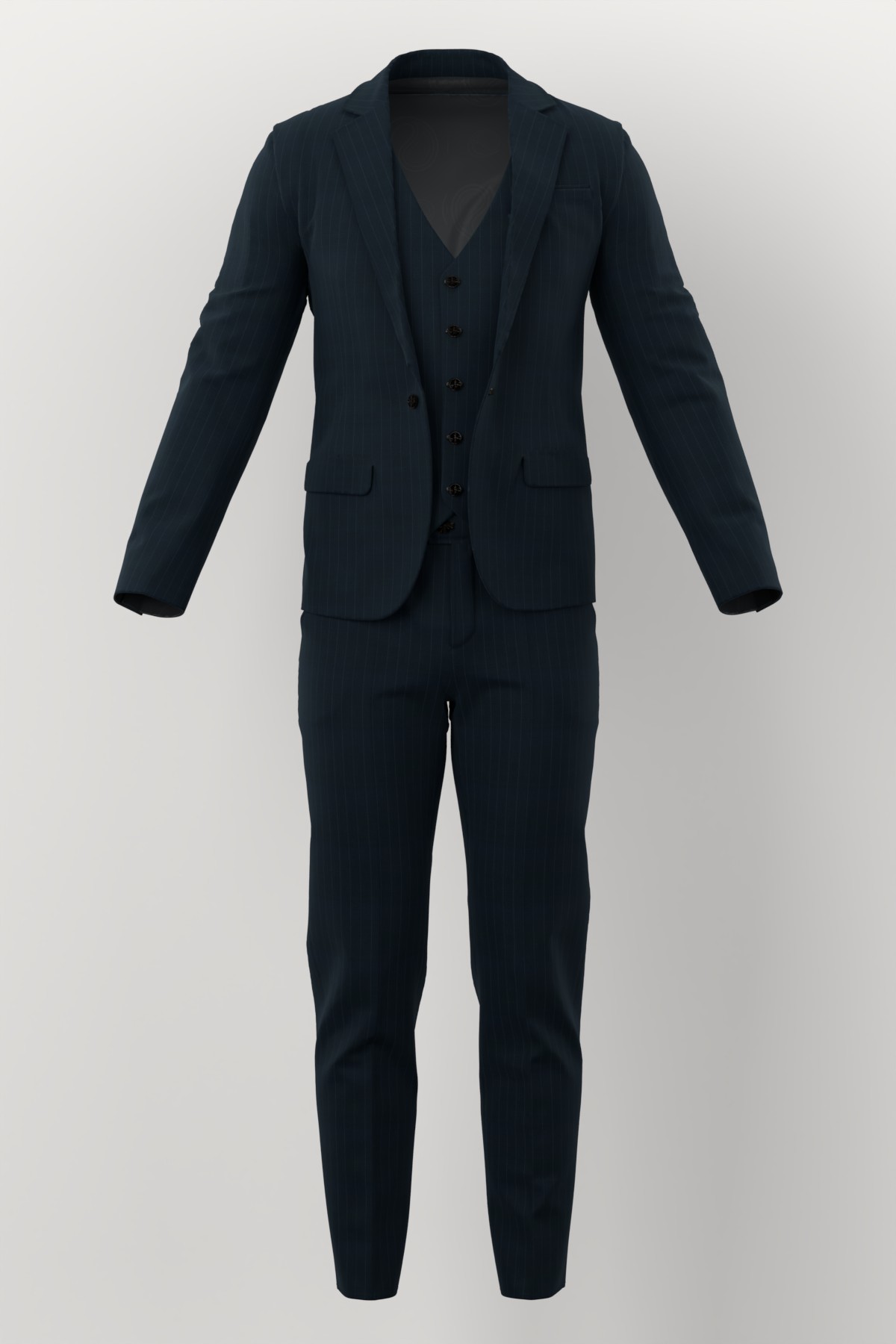 Caesar Romeo No. 26255 made up: three-piece suit