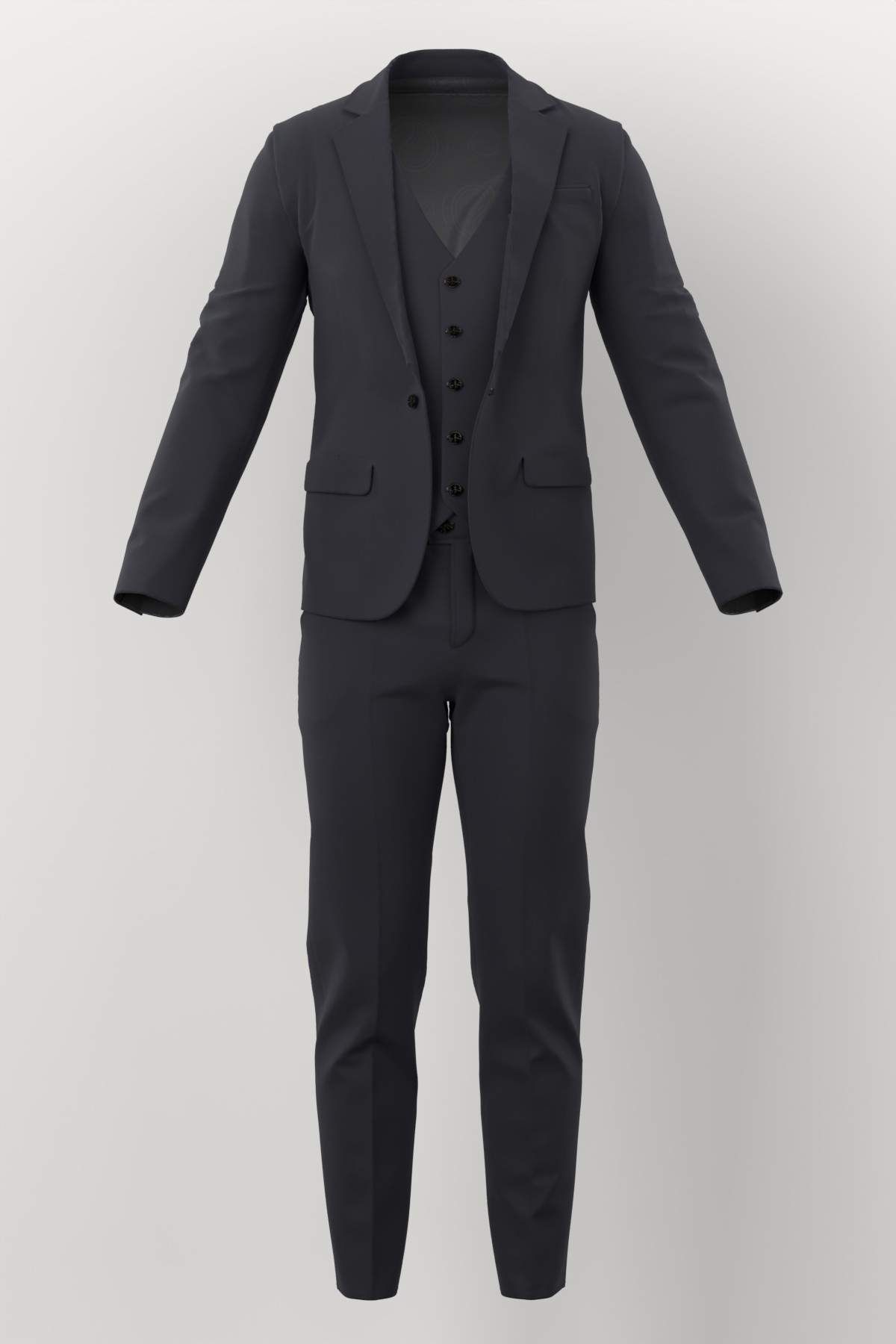 Caesar Romeo No. 29175 made up: three-piece suit