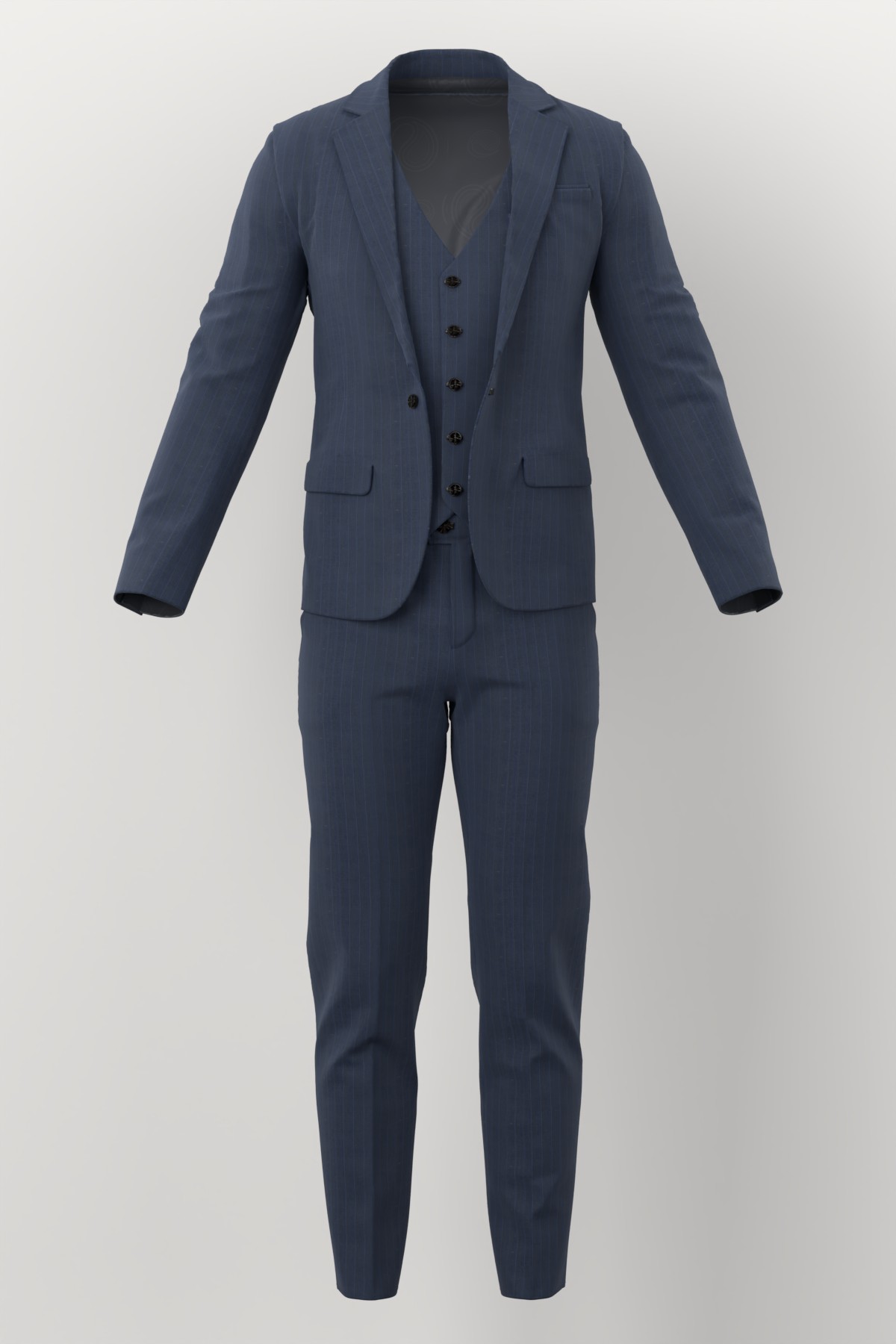 Caesar Romeo No. 29627 made up: three-piece suit