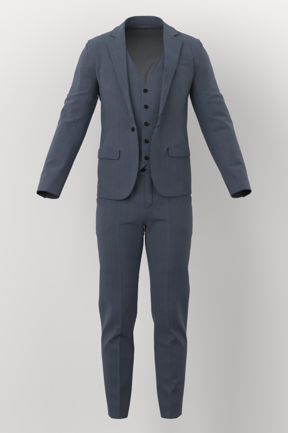 Caesar Romeo No. 29639 made up: three-piece suit