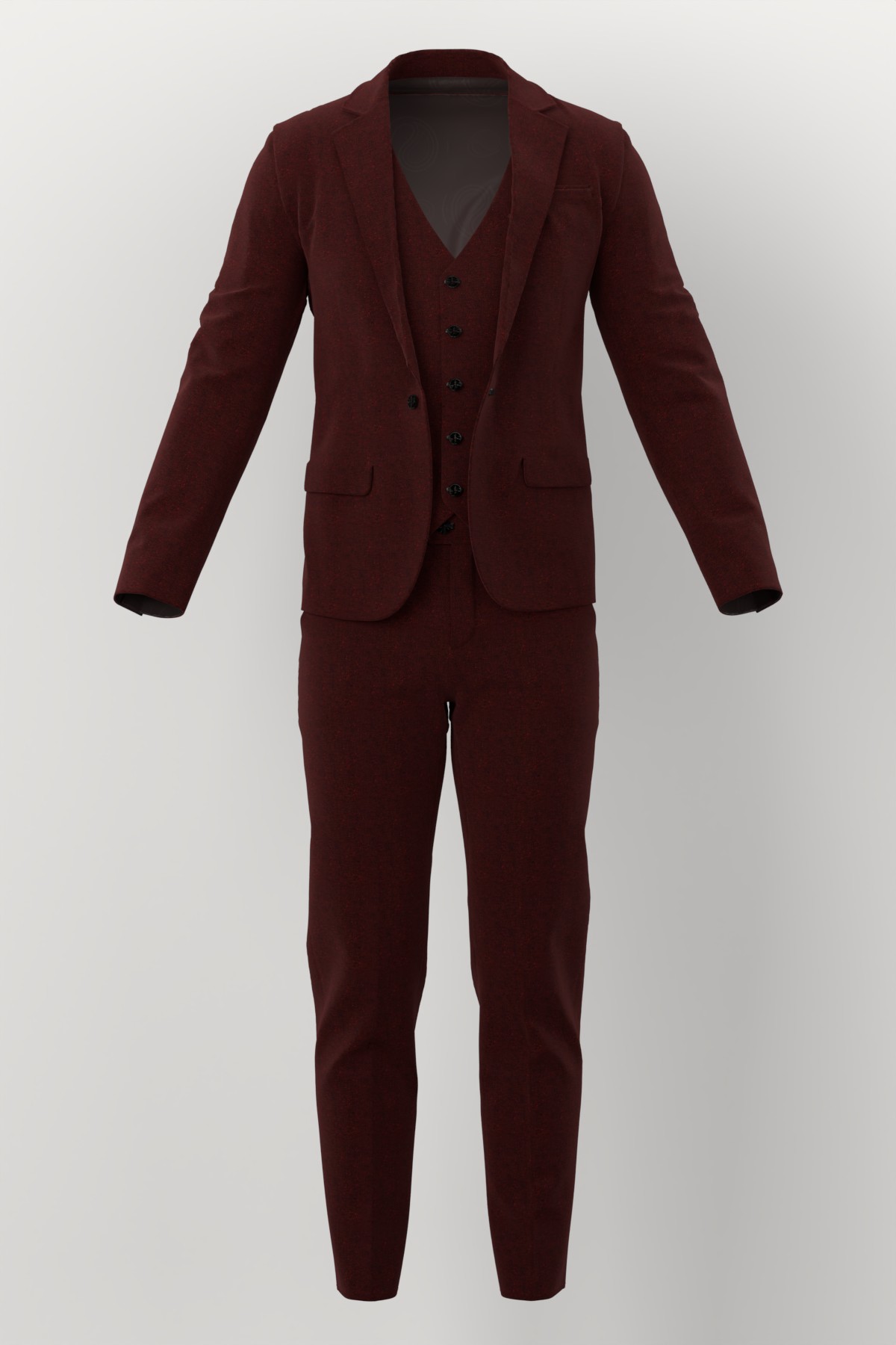 Devonshire Tweeds No. 27327 made up: three-piece suit