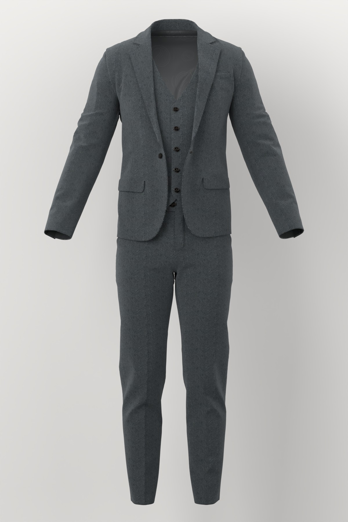 Devonshire Tweeds No. 28582 made up: three-piece suit