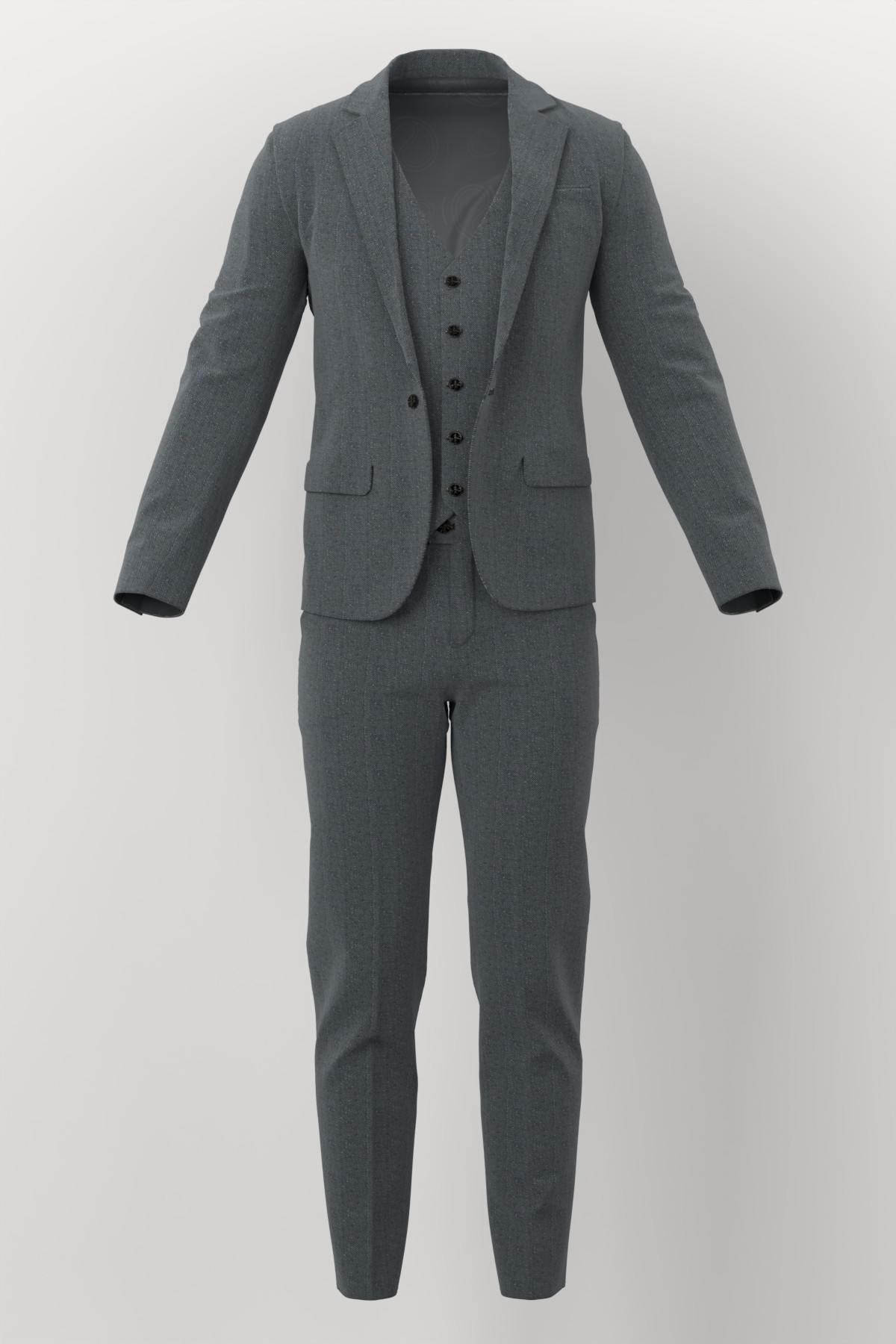 Devonshire Tweeds No. 28734 made up: three-piece suit