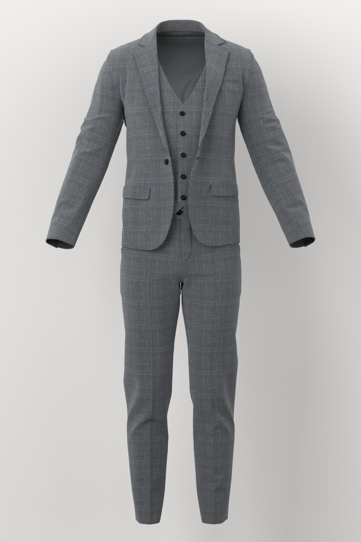 Devonshire Tweeds No. 29873 made up: three-piece suit