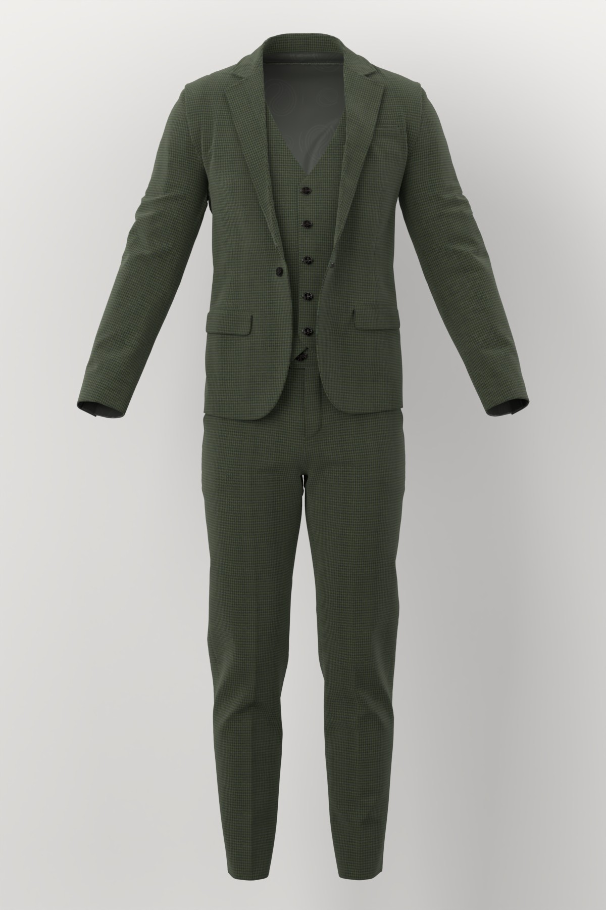 Devonshire Tweeds No. 30027 made up: three-piece suit