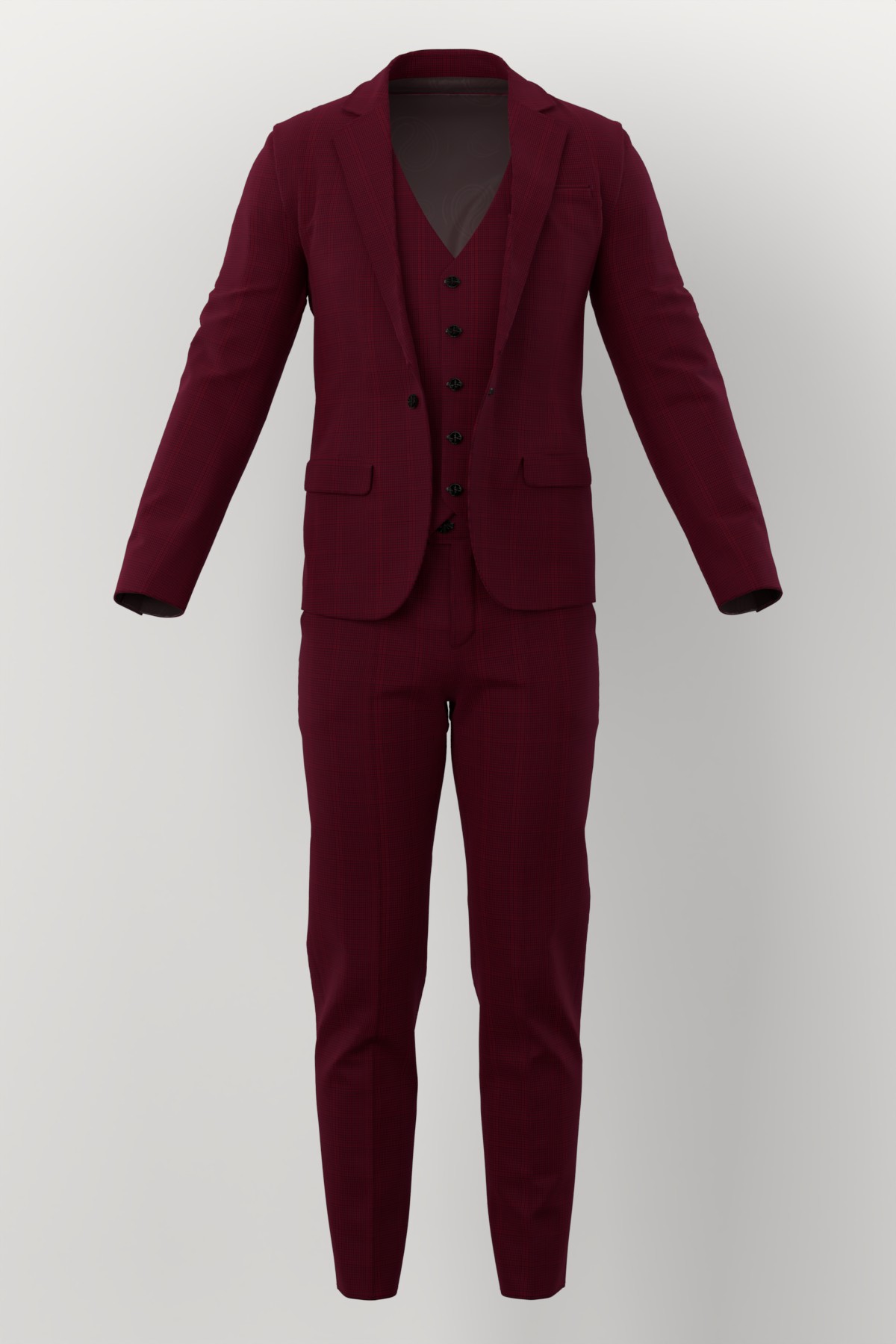 Ferre No. 28215 made up: three-piece suit