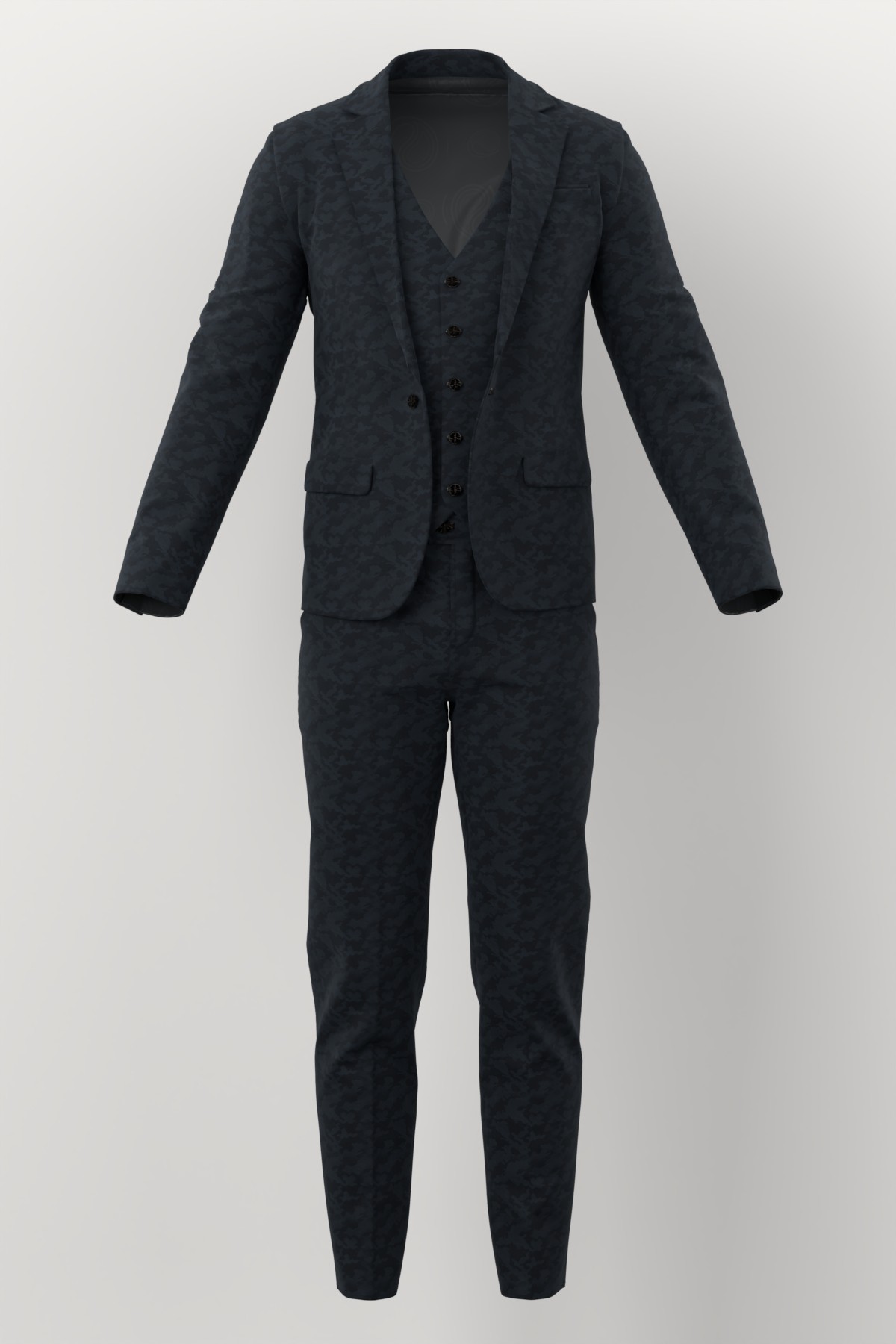 Gianfranco Bertolucci Ceremonial No. 29162 made up: three-piece suit