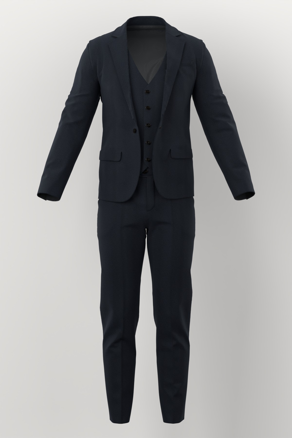 Gianfranco Bertolucci Ceremonial No. 30077 made up: three-piece suit