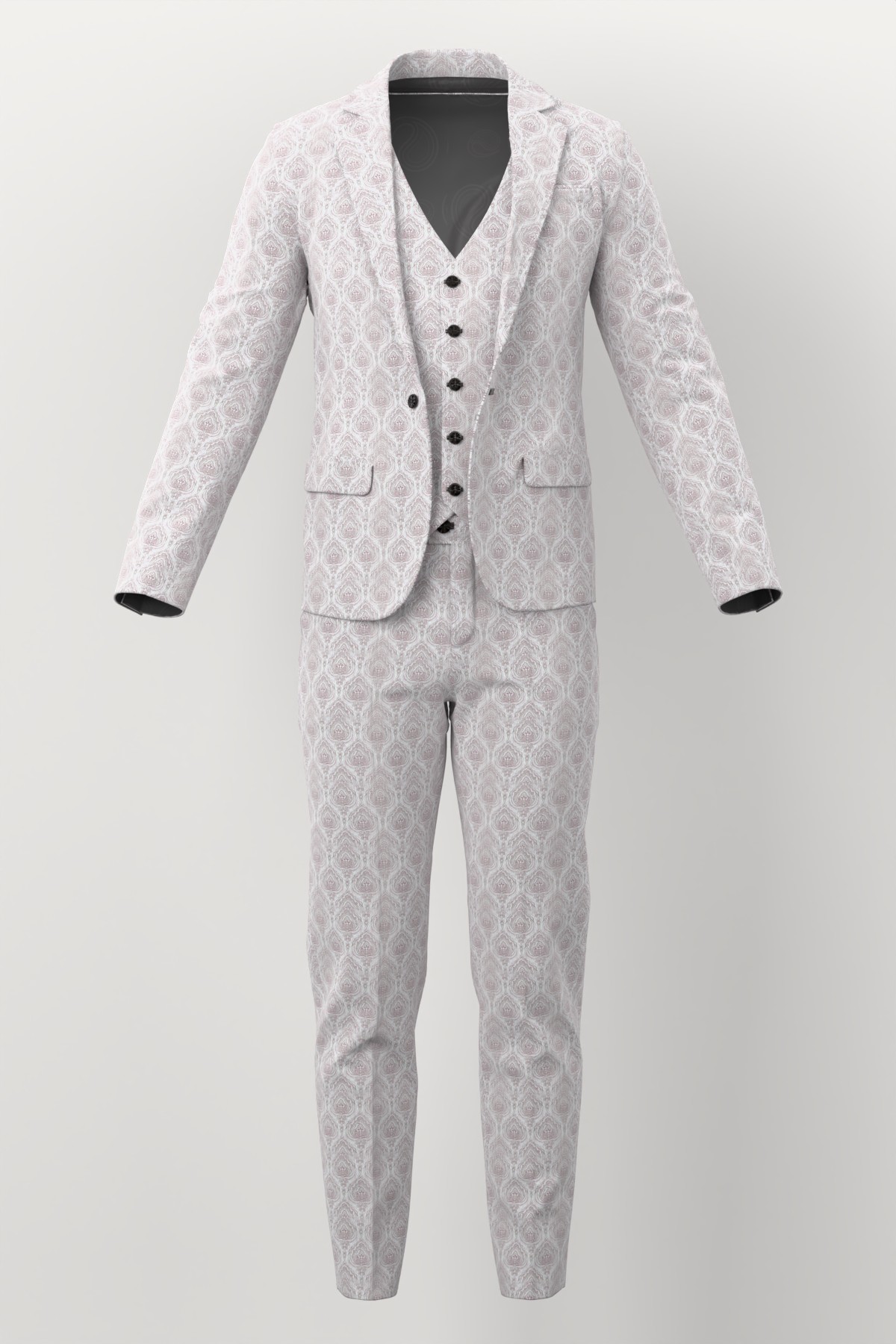 Gianfranco Bertolucci Ceremonial No. 30086 made up: three-piece suit