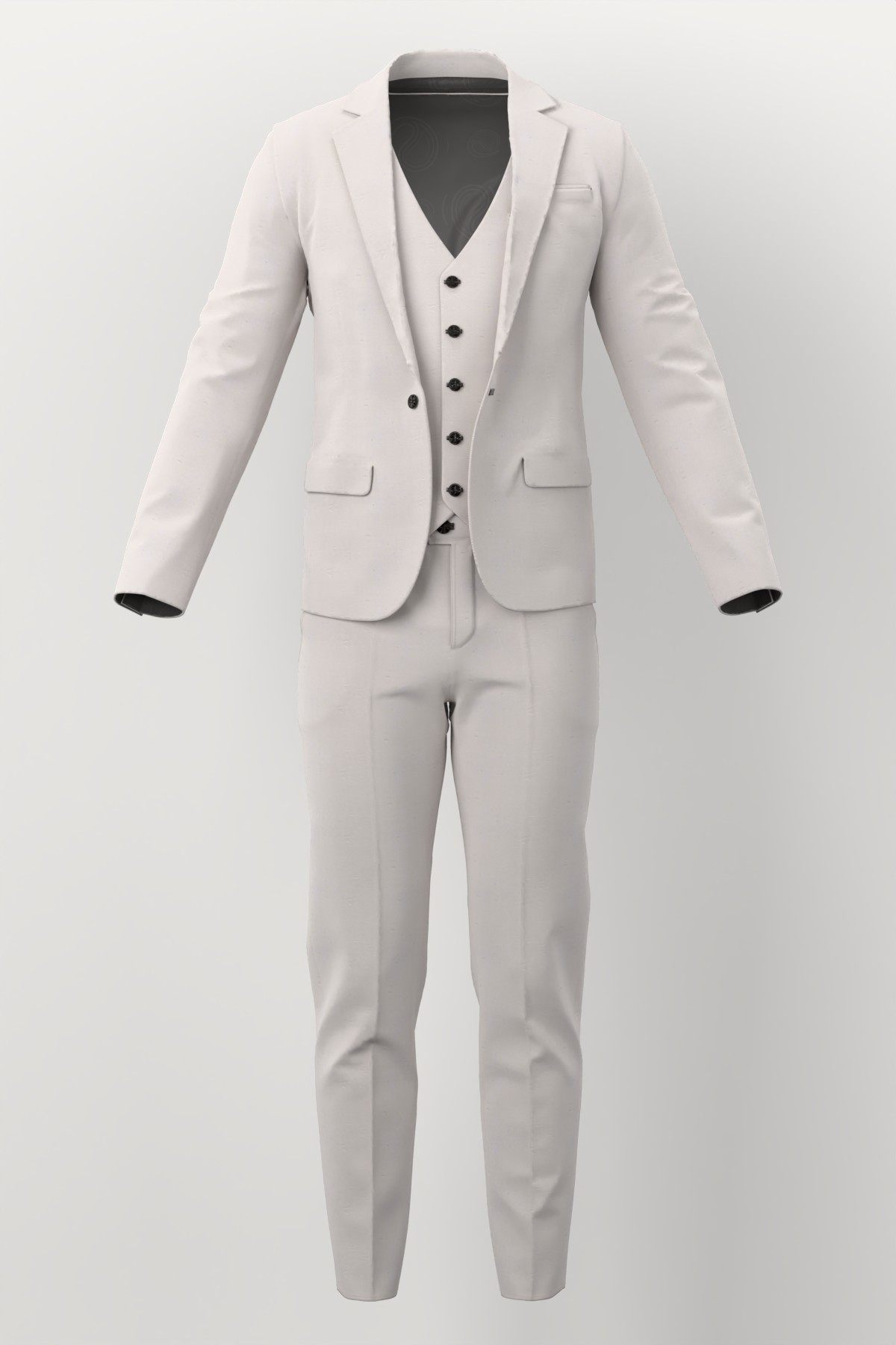 Gianluca Biatti Stretch Cotton No. 29551 made up: three-piece suit