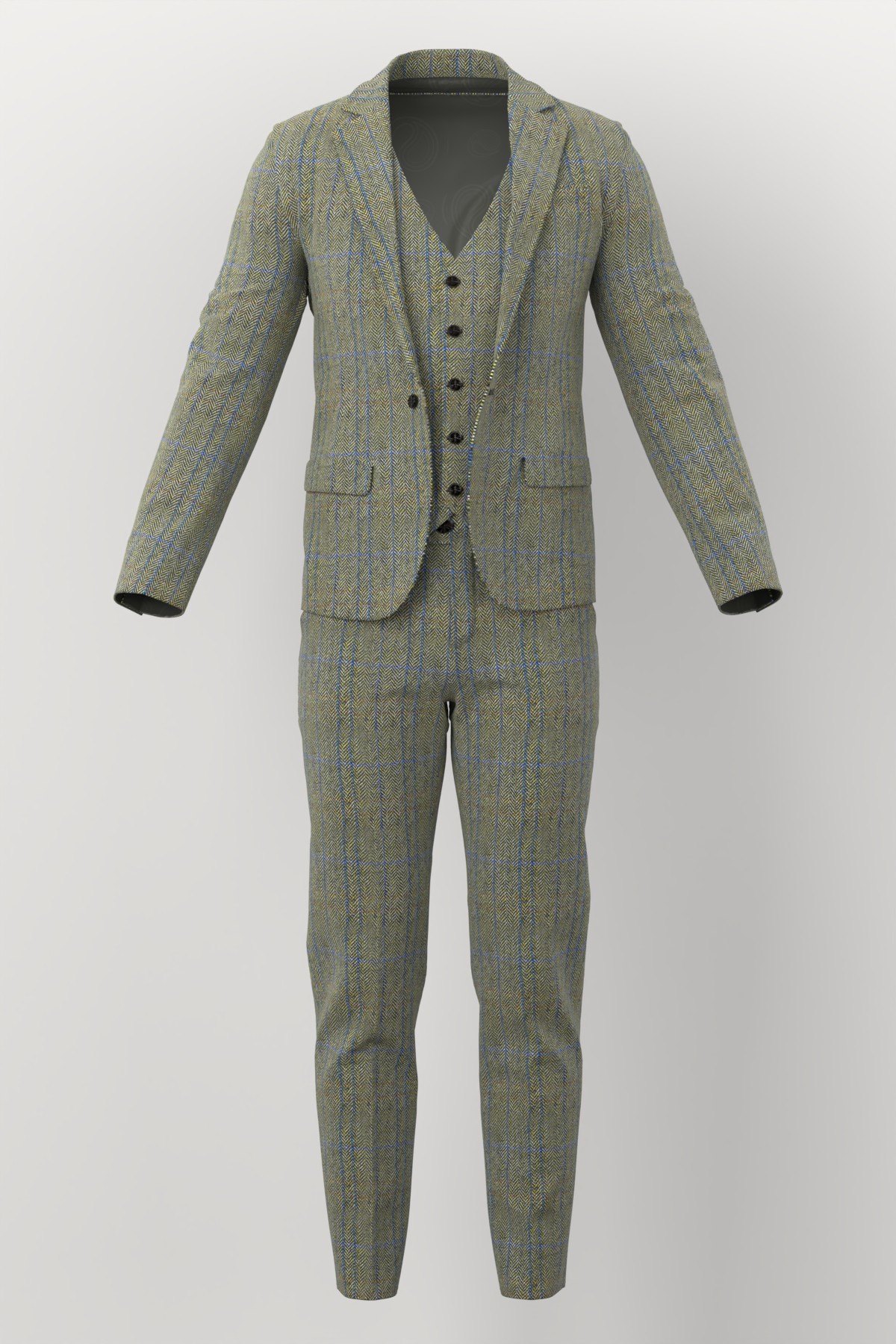Giorgio Valentino No. 22946 made up: three-piece suit