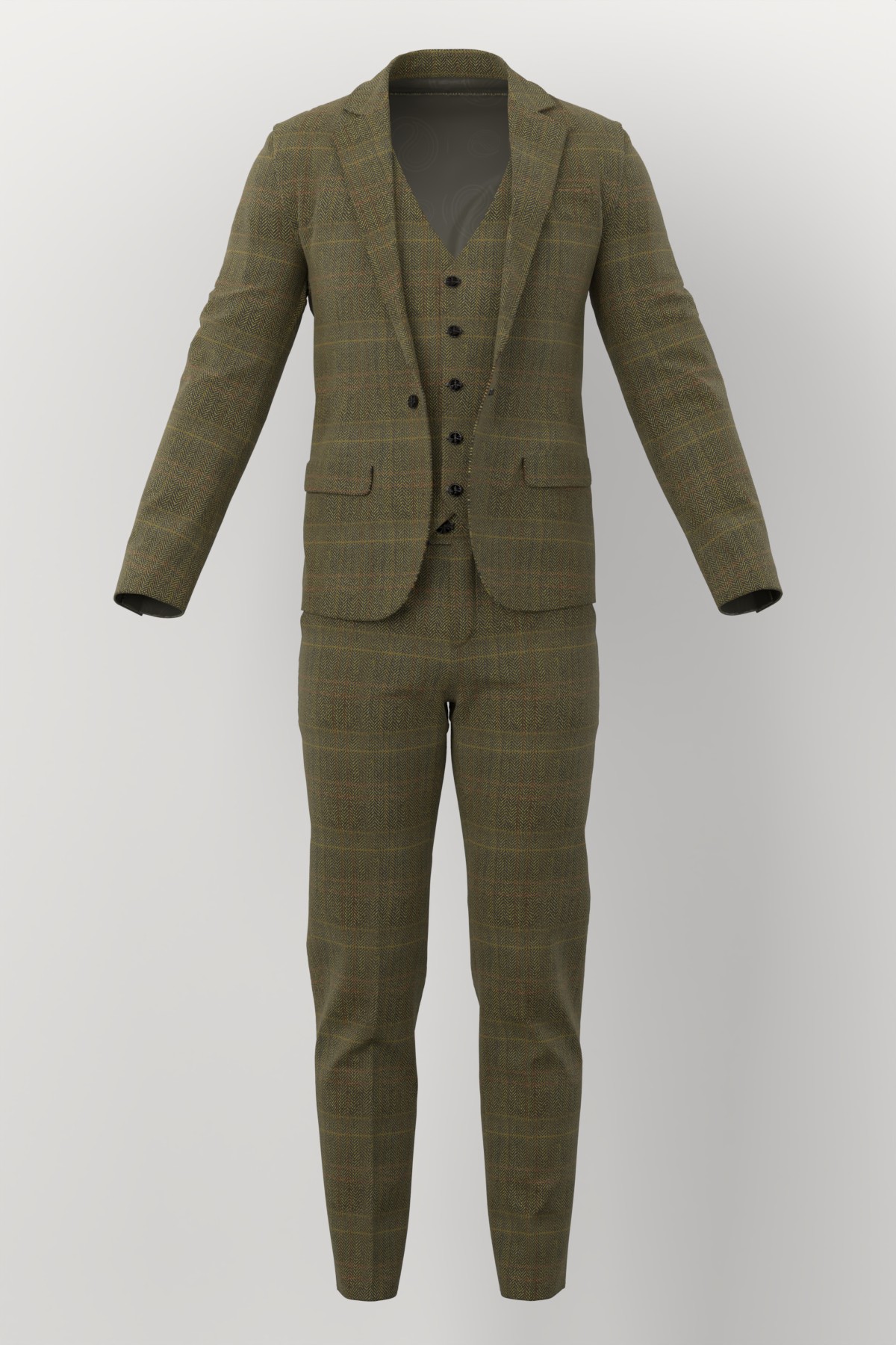 Giorgio Valentino No. 22949 made up: three-piece suit