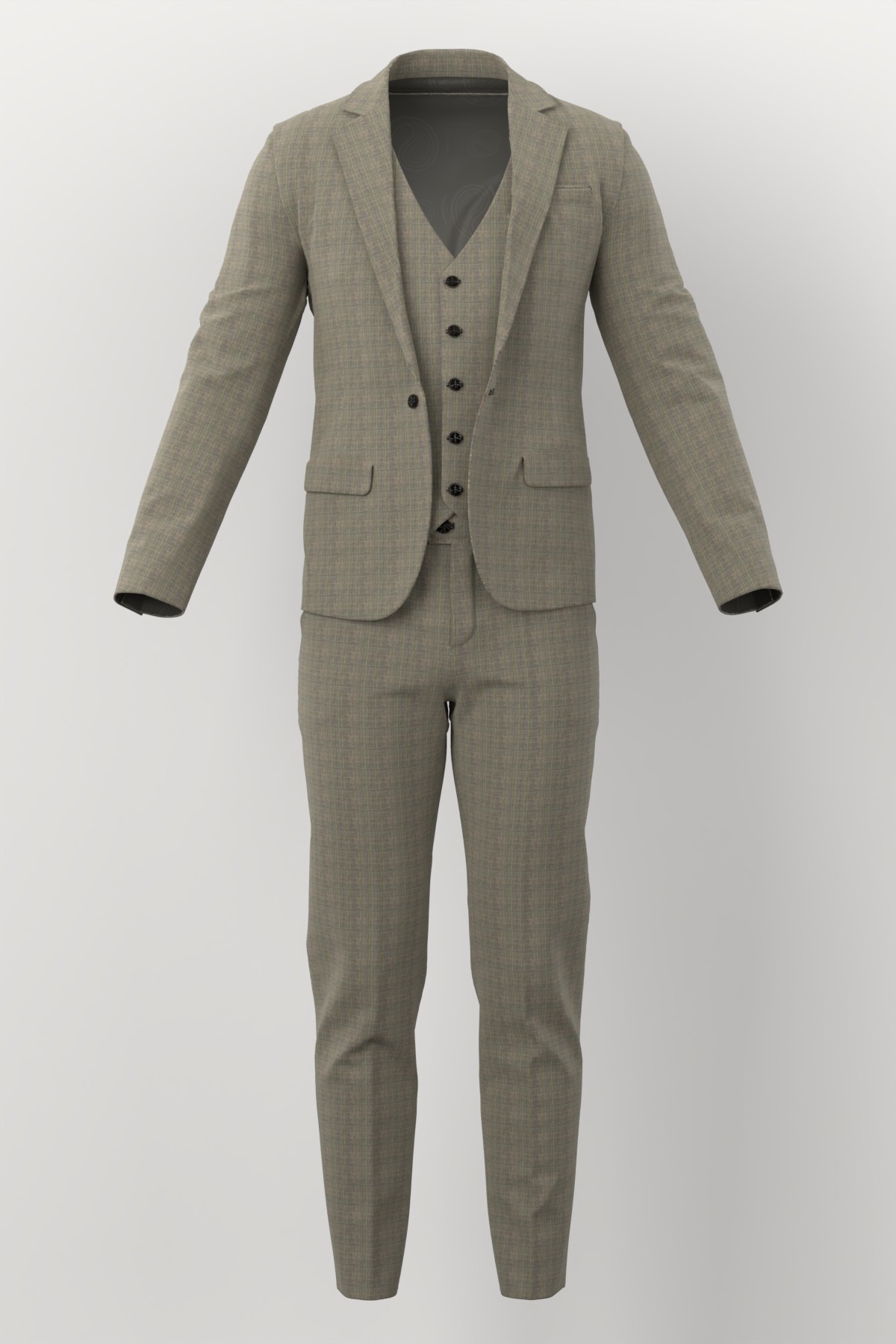 Giorgio Valentino No. 26796 made up: three-piece suit