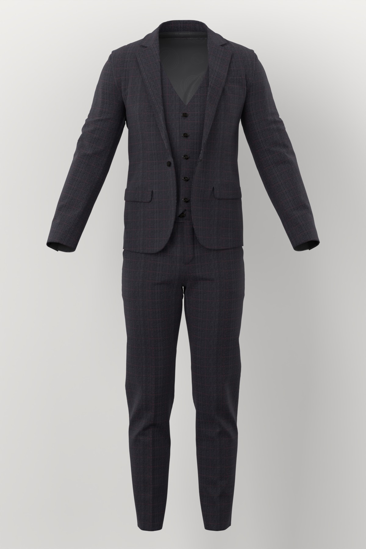 Giorgio Valentino No. 28454 made up: three-piece suit