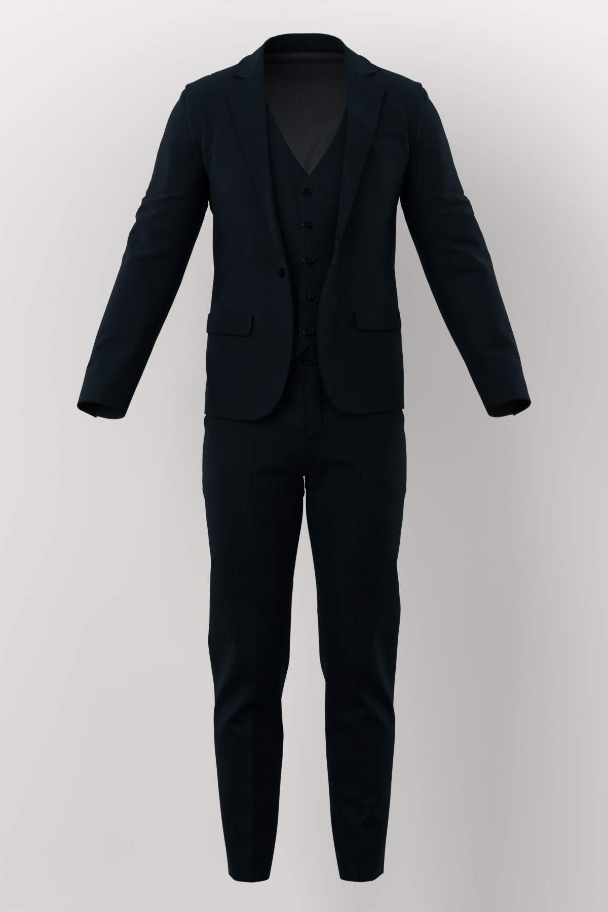 John Foster No. 27001 made up: three-piece suit