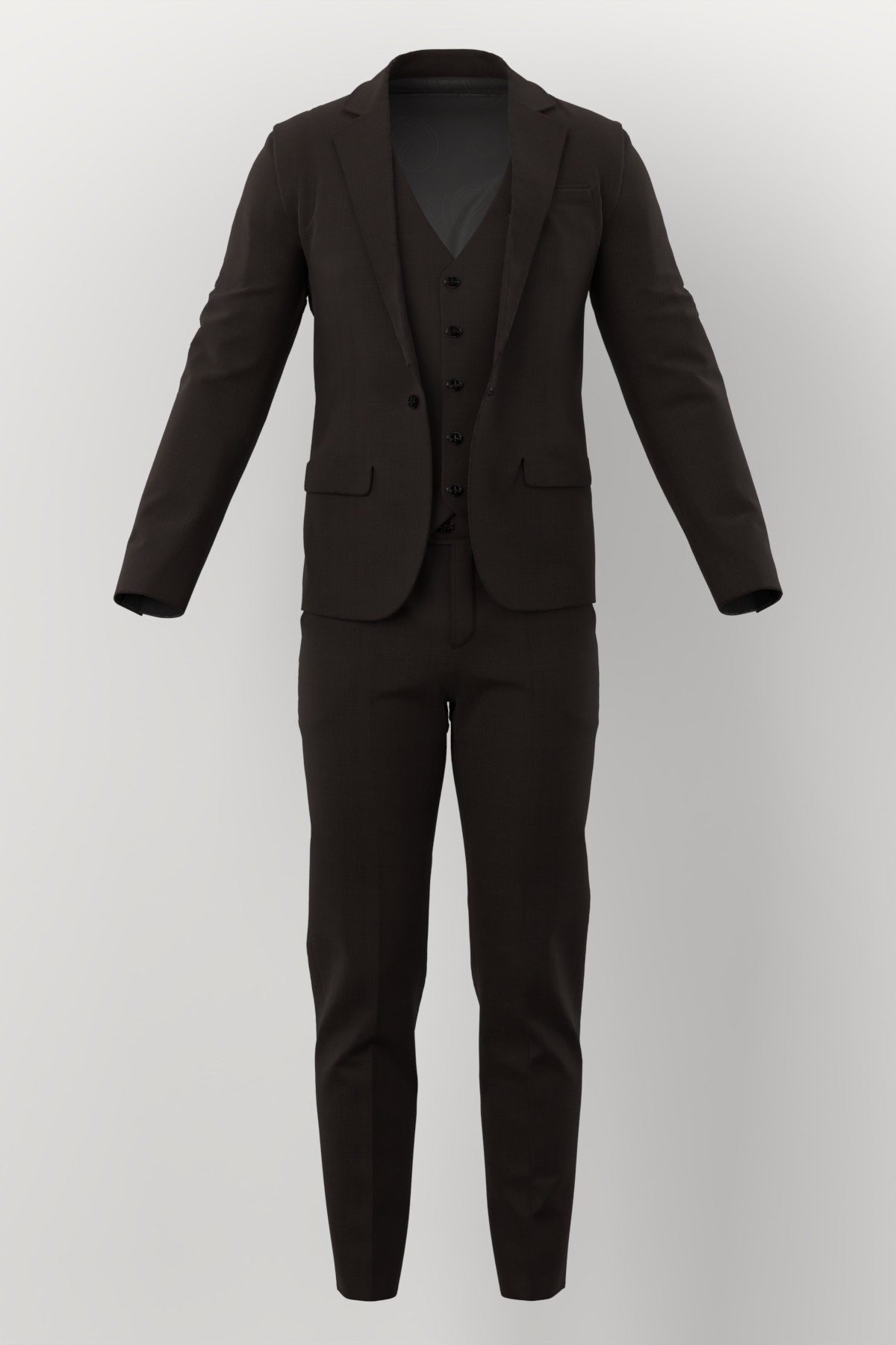 John Foster No. 27020 made up: three-piece suit