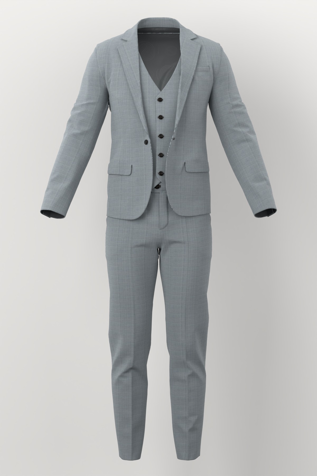 Lanificio Cerruti Super 150's No. 26853 made up: three-piece suit