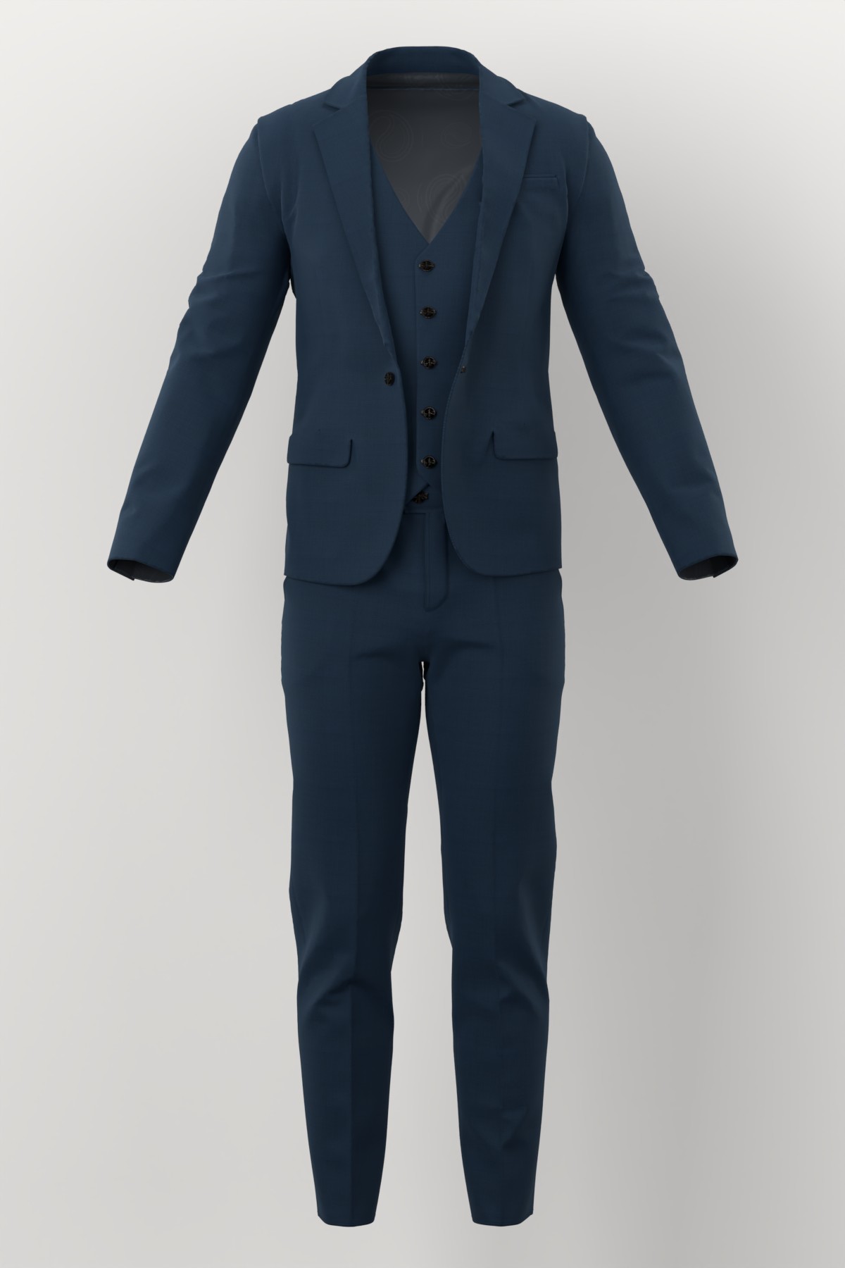 Lanificio Cerruti Super 150's No. 26857 made up: three-piece suit
