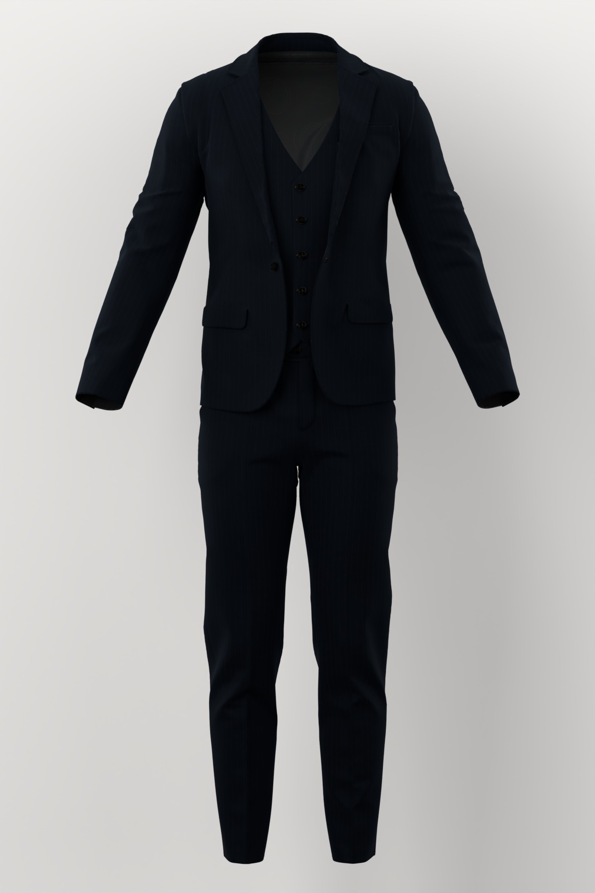 Lucciano Rossi No. 24702 made up: three-piece suit