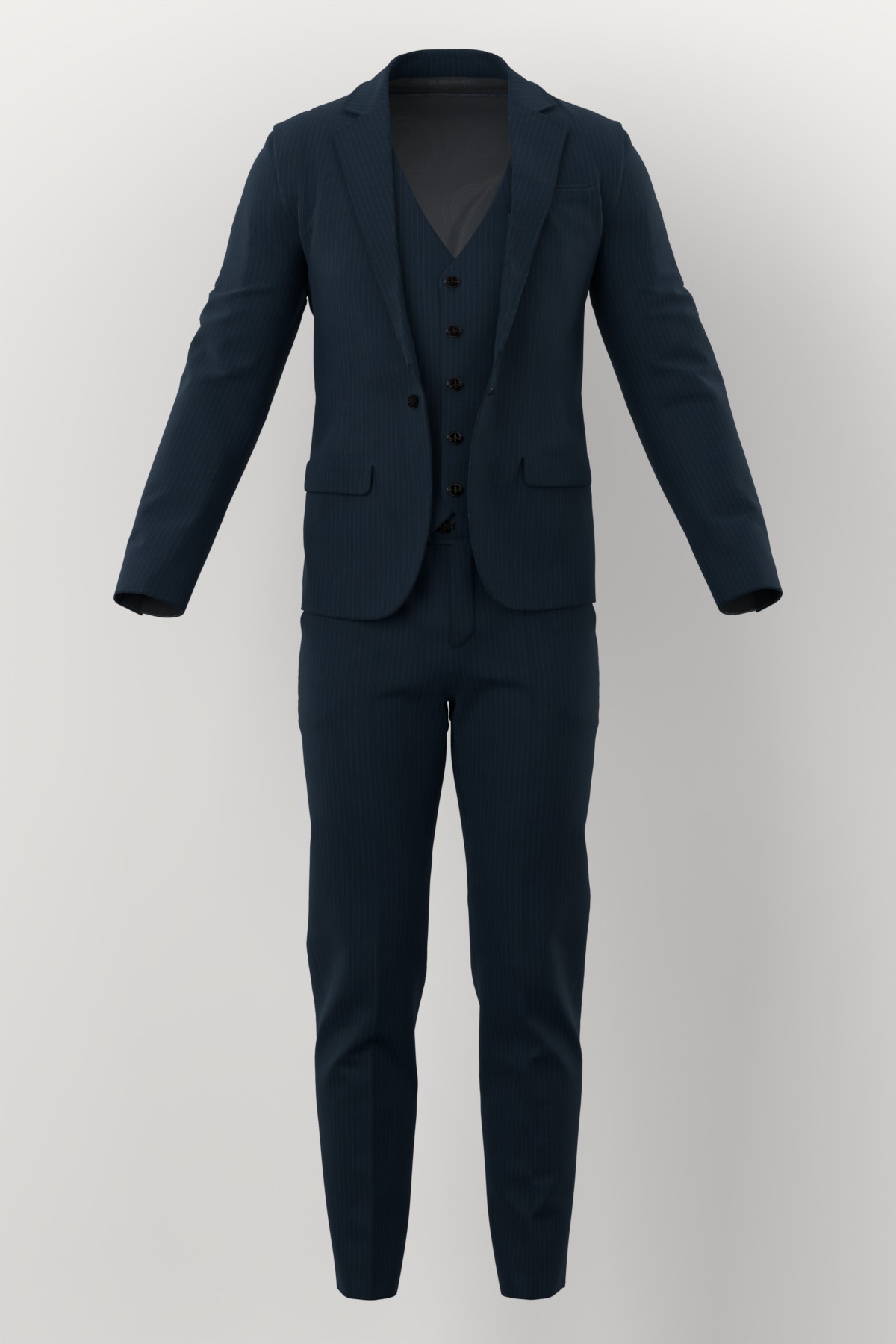 Lucciano Rossi No. 25305 made up: three-piece suit