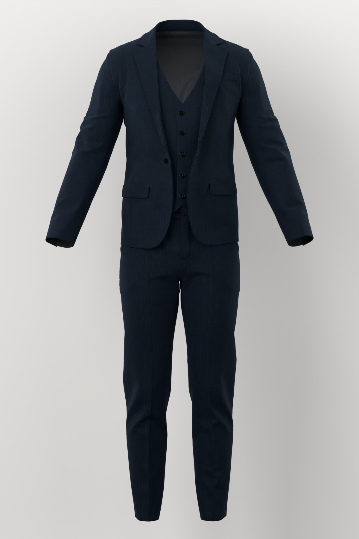 Lucciano Rossi No. 25314 made up: three-piece suit