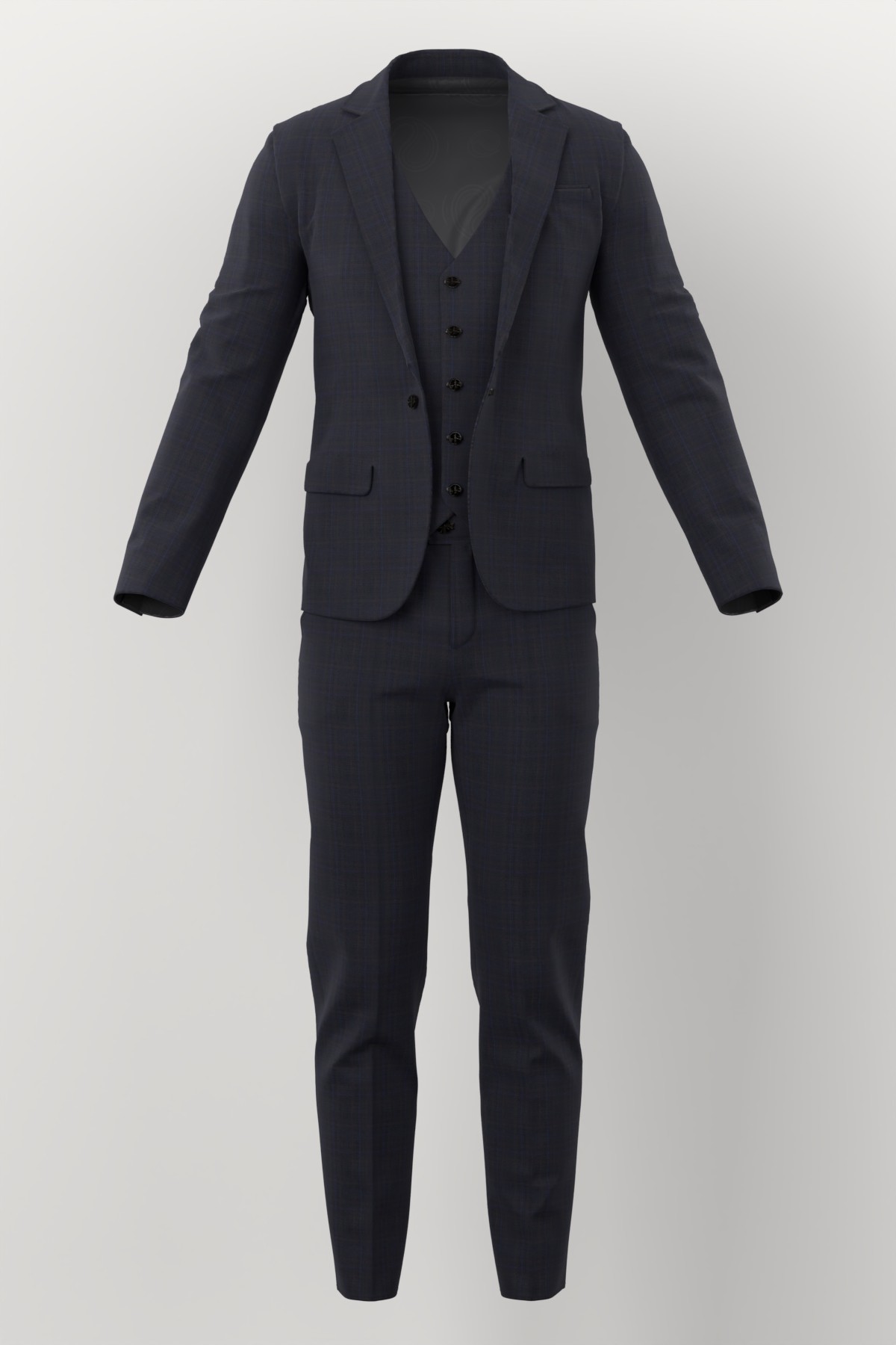 Lucciano Rossi No. 25333 made up: three-piece suit