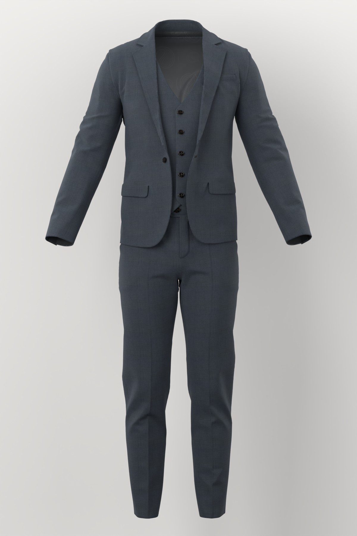 Lucciano Rossi No. 25365 made up: three-piece suit