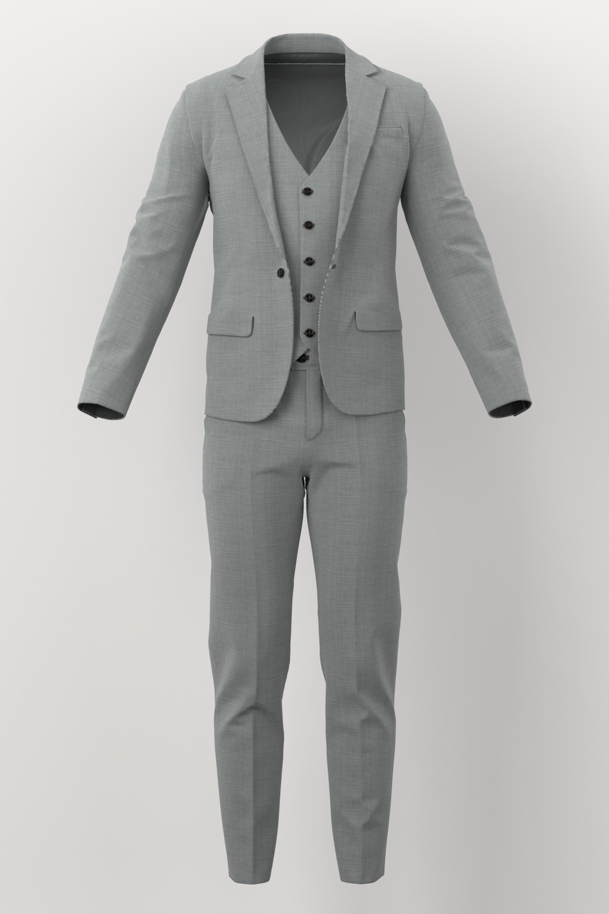 Lucciano Rossi No. 26696 made up: three-piece suit