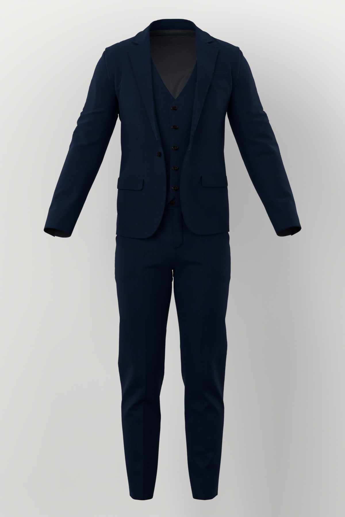 Lucciano Rossi No. 26714 made up: three-piece suit
