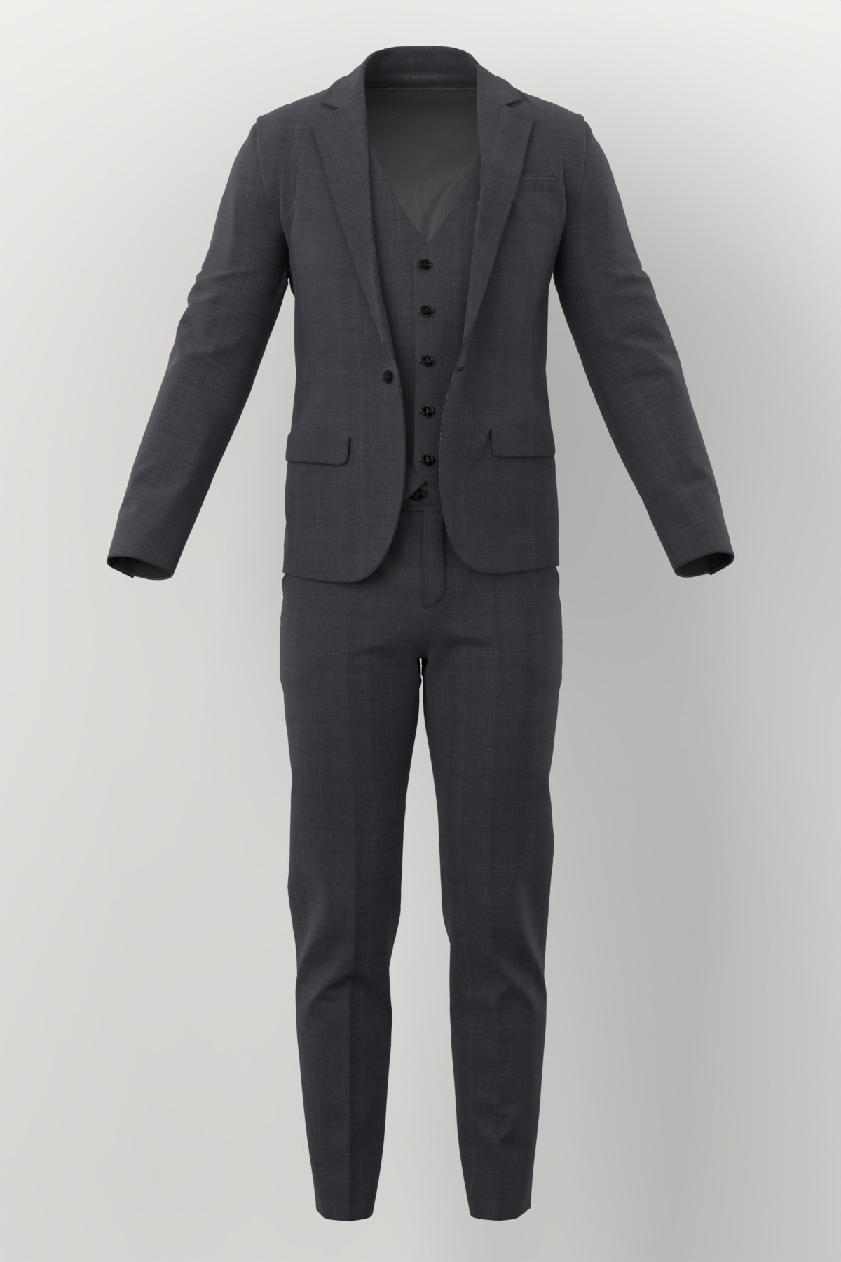 Lucciano Rossi No. 27222 made up: three-piece suit
