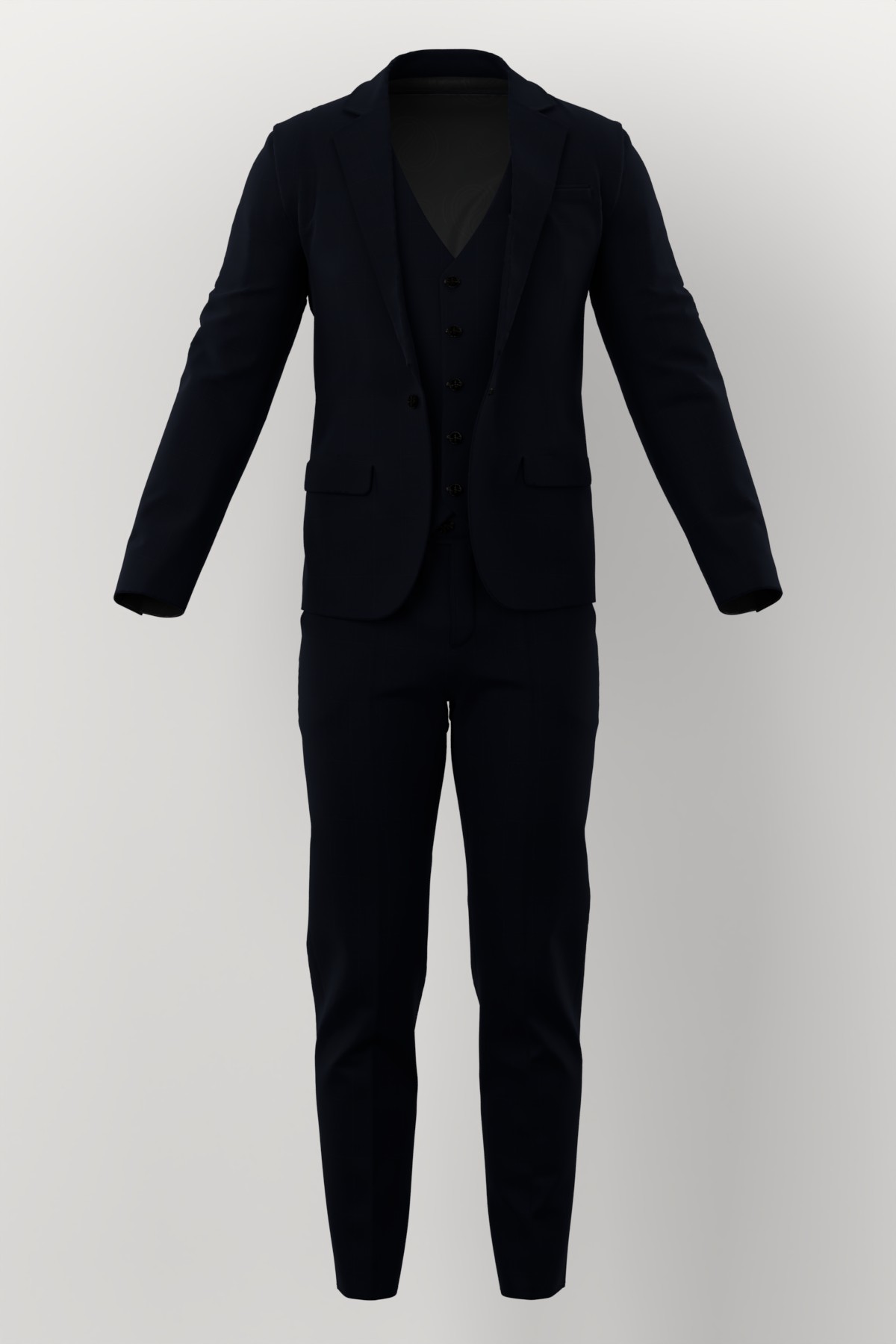 Lucciano Rossi No. 27228 made up: three-piece suit