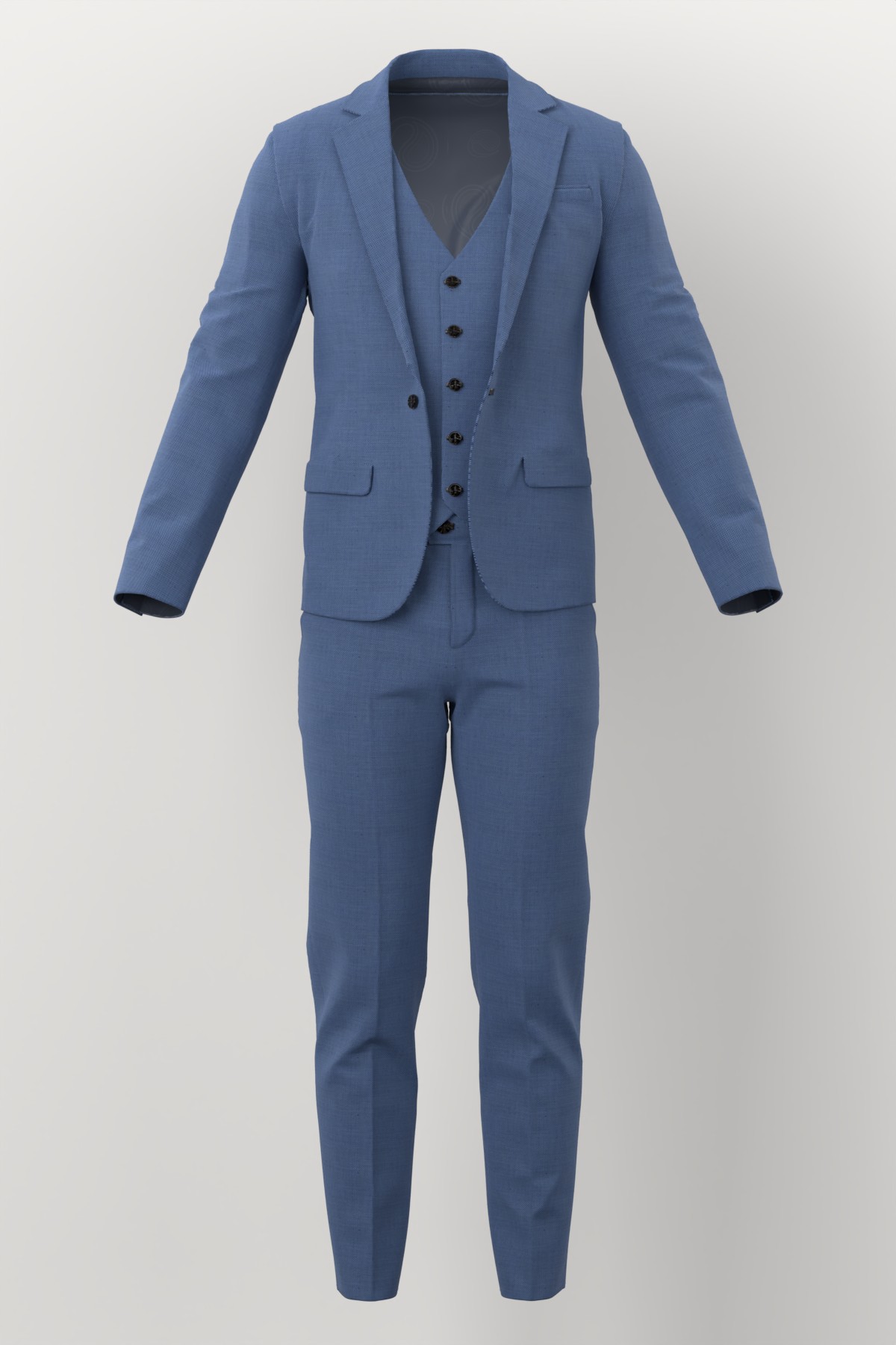 Lucciano Rossi No. 27901 made up: three-piece suit