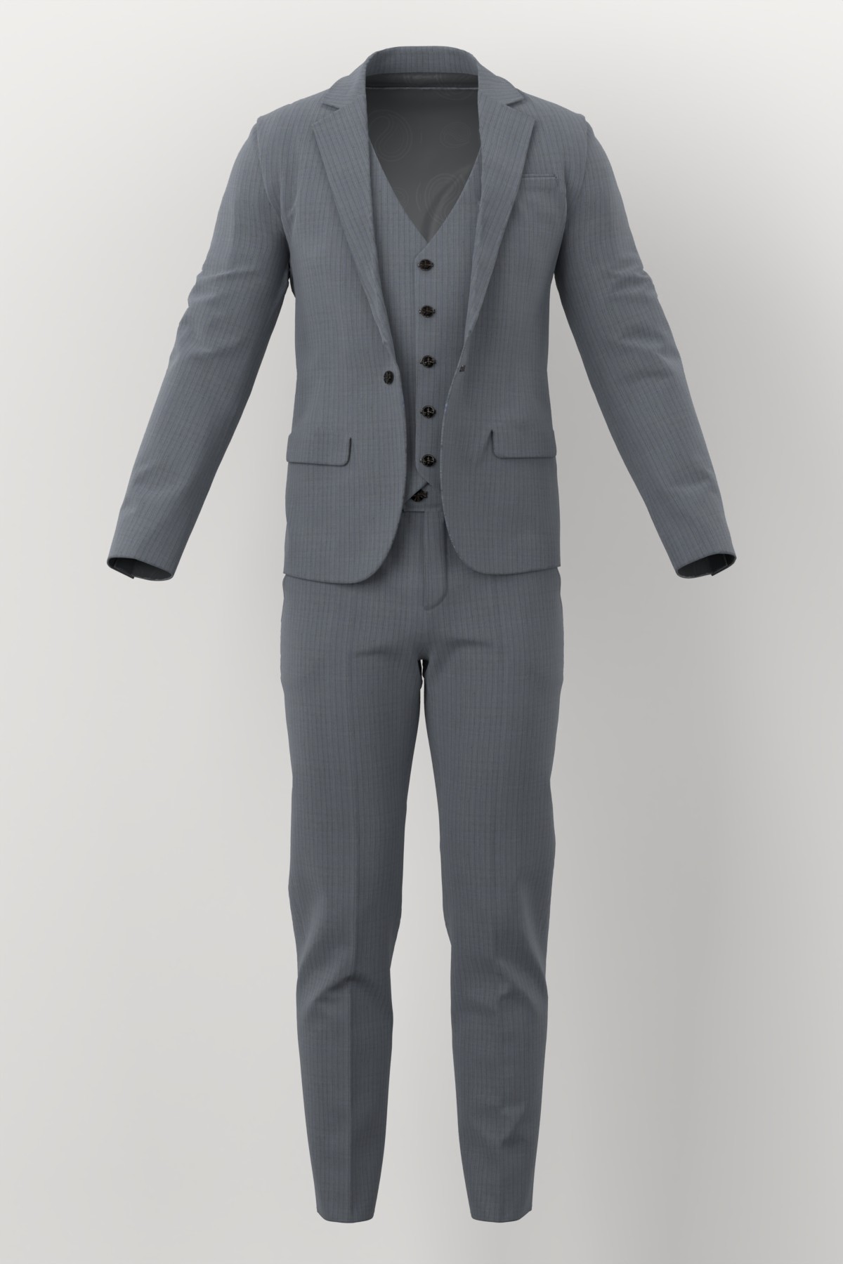 Lucciano Rossi No. 27925 made up: three-piece suit