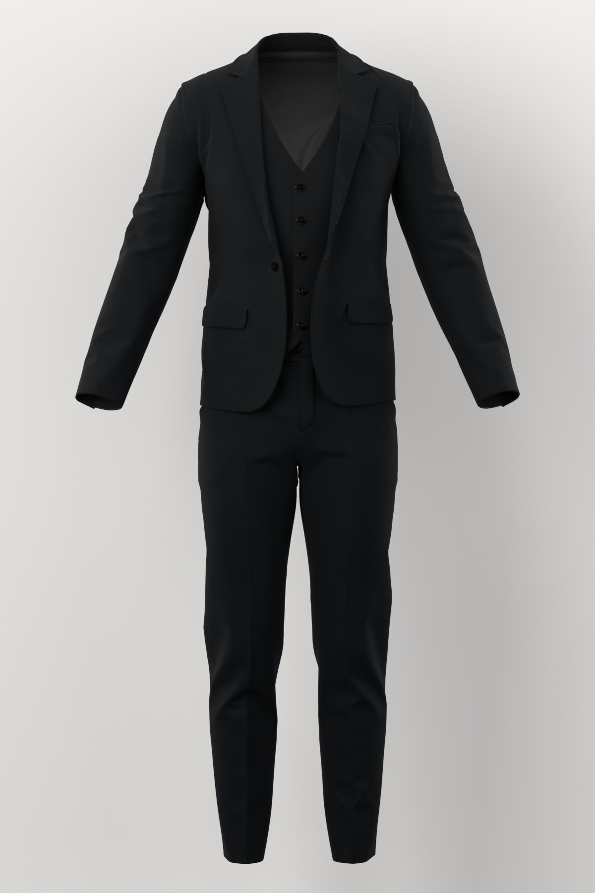 Marzotto No. 23946 made up: three-piece suit