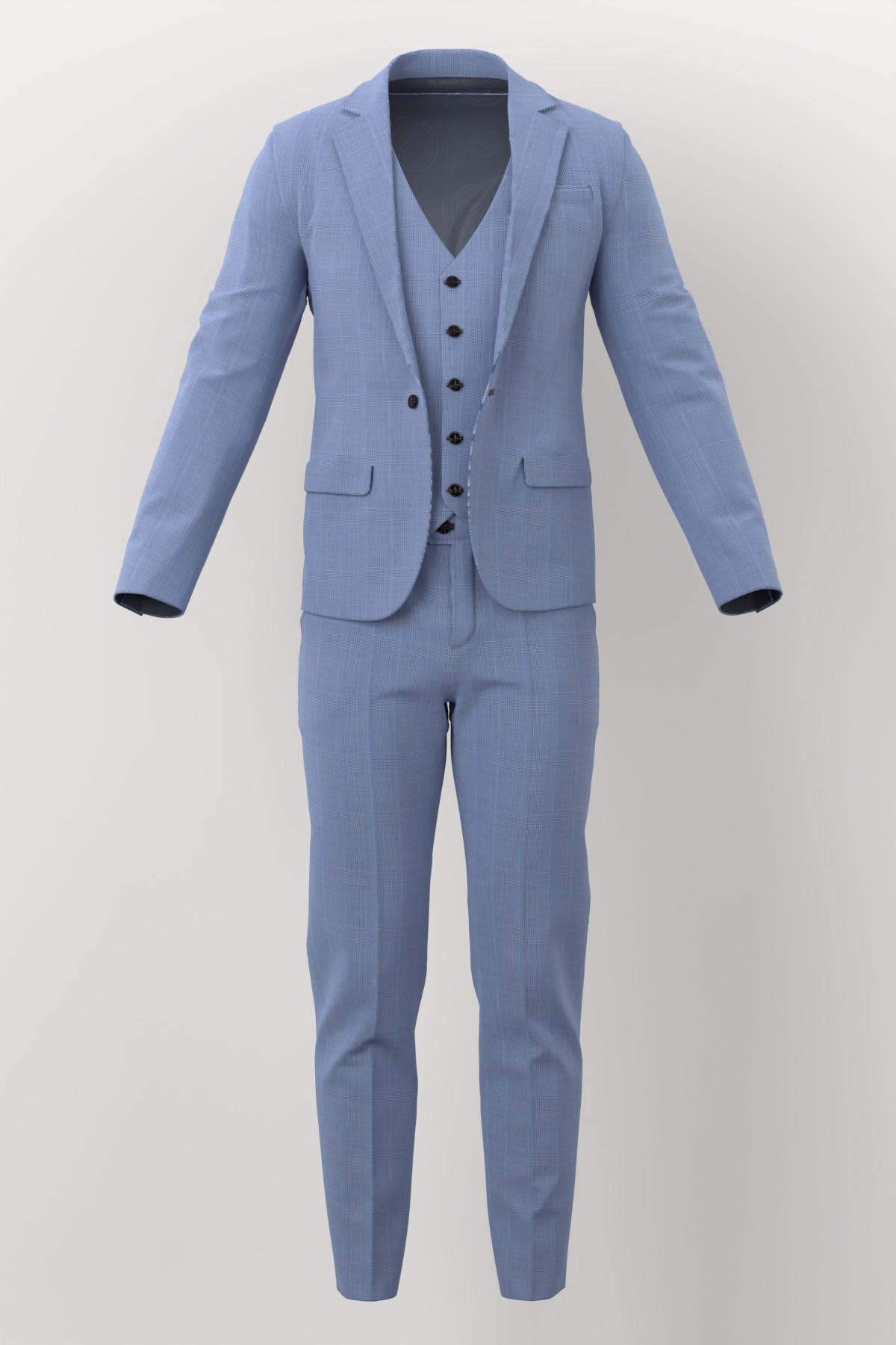 Regency Collection No. 21209 made up: three-piece suit
